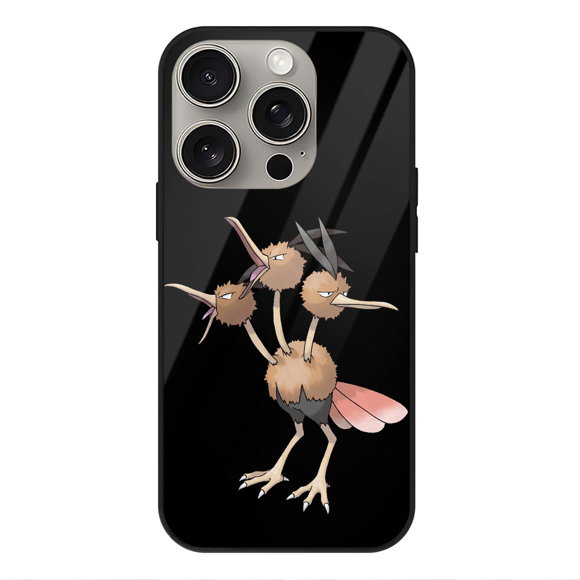 （画像用） ポケットモンスター Pokémon 【iPhone15Pro対応】スマホケース 耐衝撃＆黄変防止 背面ガラス