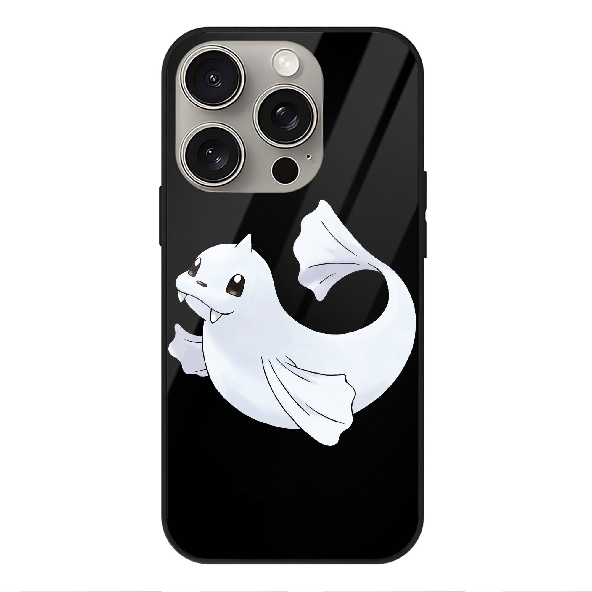 （画像用） ポケットモンスター Pokémon 【iPhone15Pro対応】スマホケース 耐衝撃＆黄変防止 背面ガラス