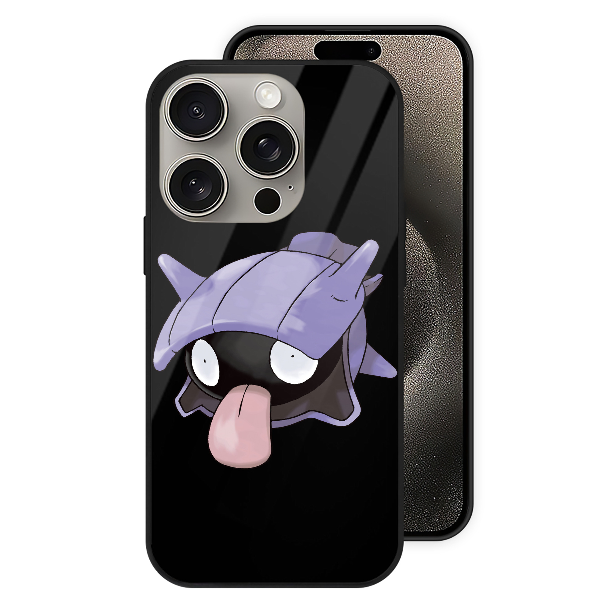 （画像用） ポケットモンスター Pokémon 【iPhone15Pro対応】スマホケース 耐衝撃＆黄変防止 背面ガラス