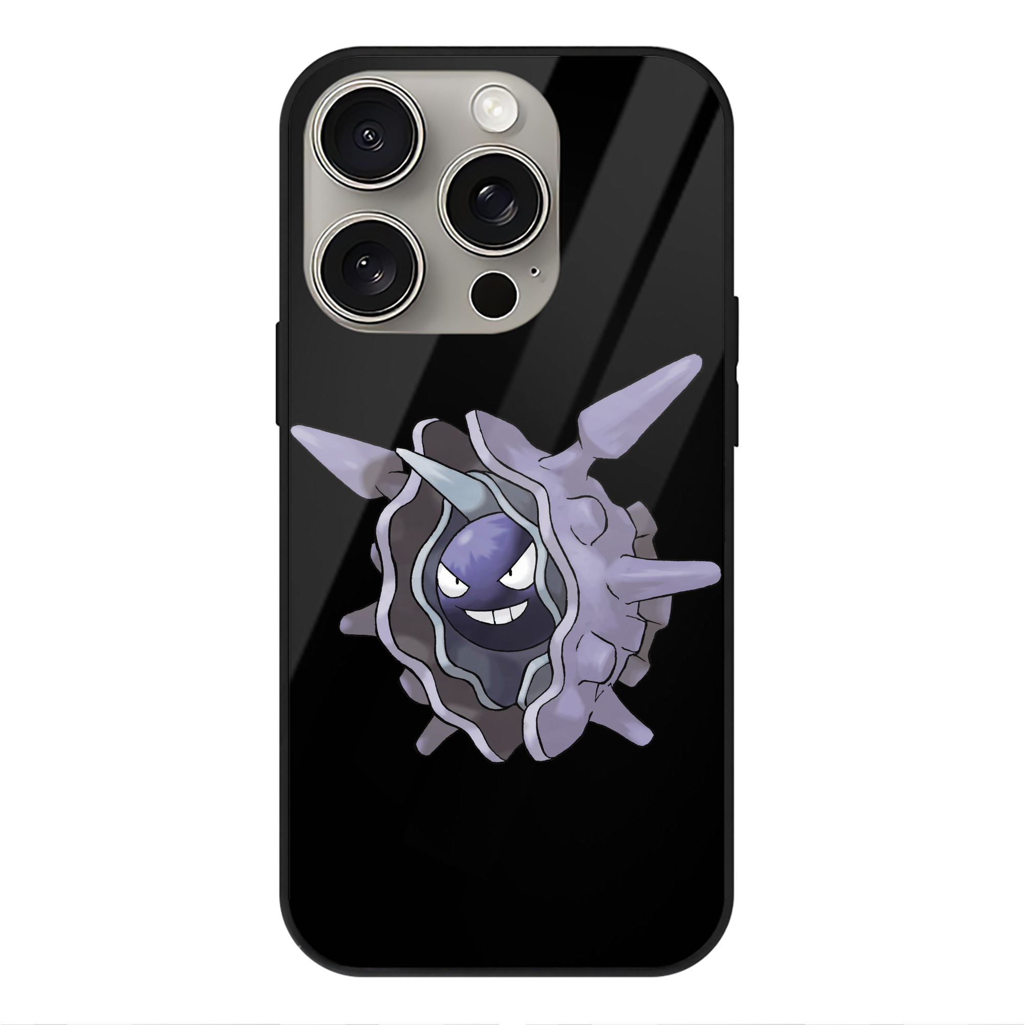 （画像用） ポケットモンスター Pokémon 【iPhone15Pro対応】スマホケース 耐衝撃＆黄変防止 背面ガラス