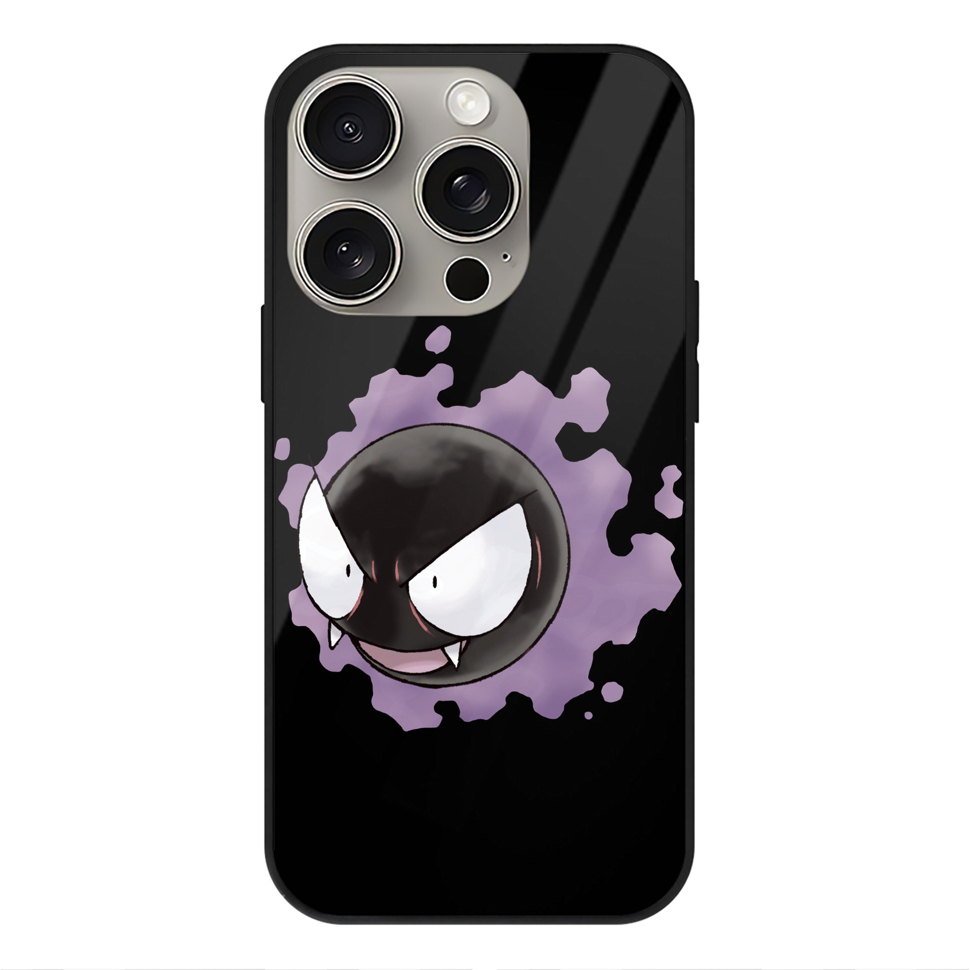 （画像用） ポケットモンスター Pokémon 【iPhone15Pro対応】スマホケース 耐衝撃＆黄変防止 背面ガラス