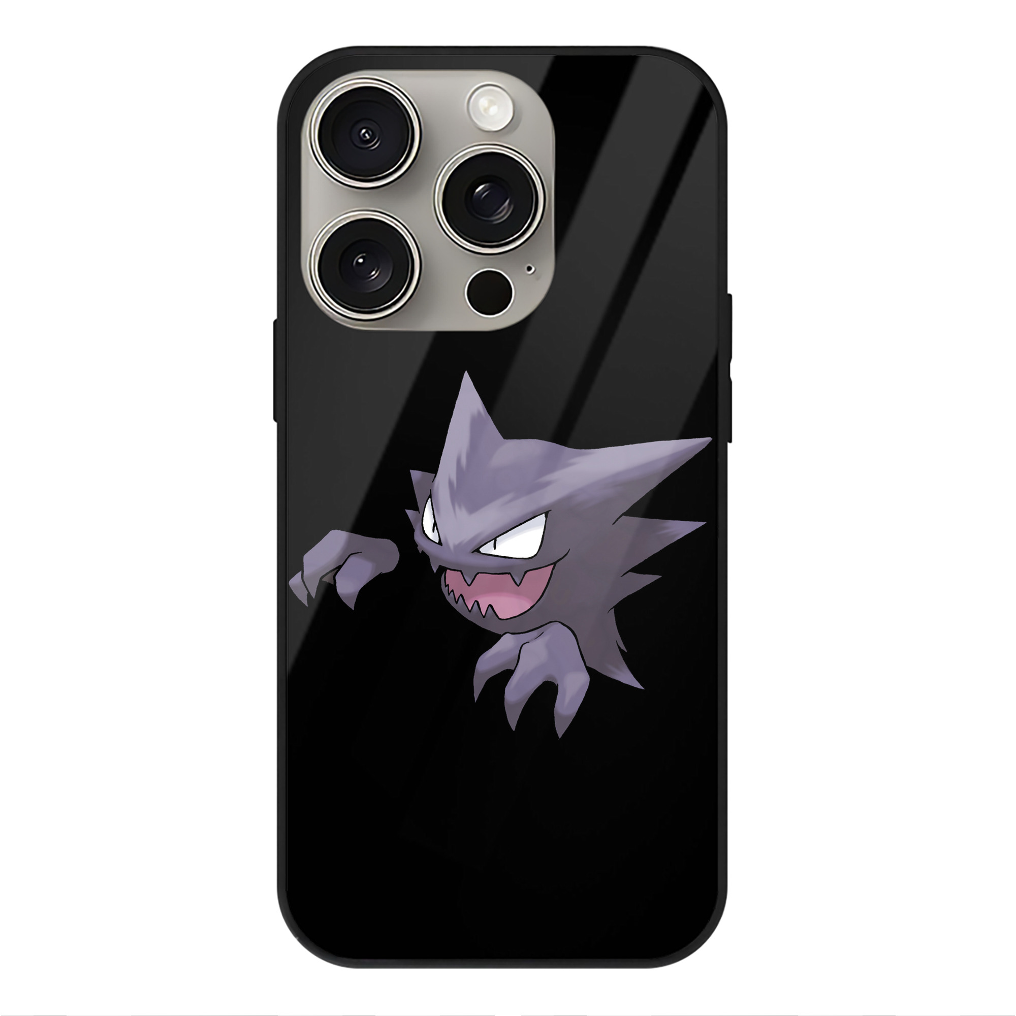 （画像用） ポケットモンスター Pokémon 【iPhone15Pro対応】スマホケース 耐衝撃＆黄変防止 背面ガラス