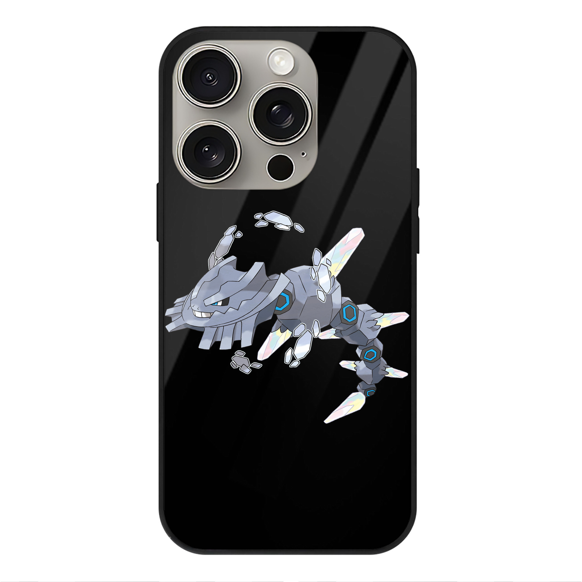 （画像用） ポケットモンスター Pokémon 【iPhone15Pro対応】スマホケース 耐衝撃＆黄変防止 背面ガラス