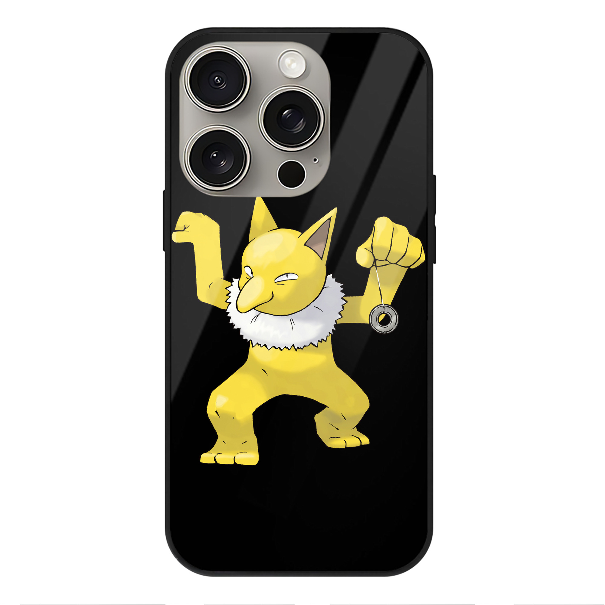 （画像用） ポケットモンスター Pokémon 【iPhone15Pro対応】スマホケース 耐衝撃＆黄変防止 背面ガラス