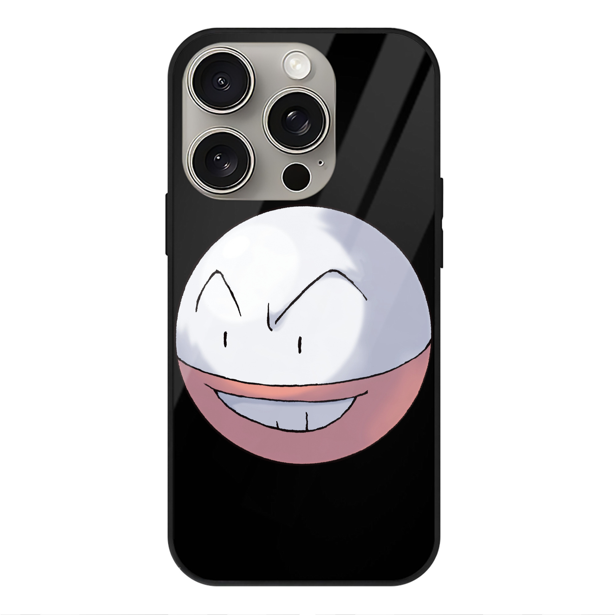 （画像用） ポケットモンスター Pokémon 【iPhone15Pro対応】スマホケース 耐衝撃＆黄変防止 背面ガラス