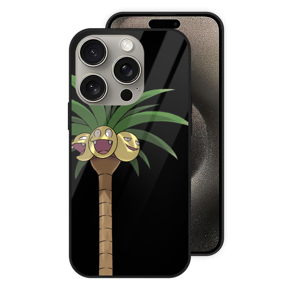 （画像用） ポケットモンスター Pokémon 【iPhone15Pro対応】スマホケース 耐衝撃＆黄変防止 背面ガラス