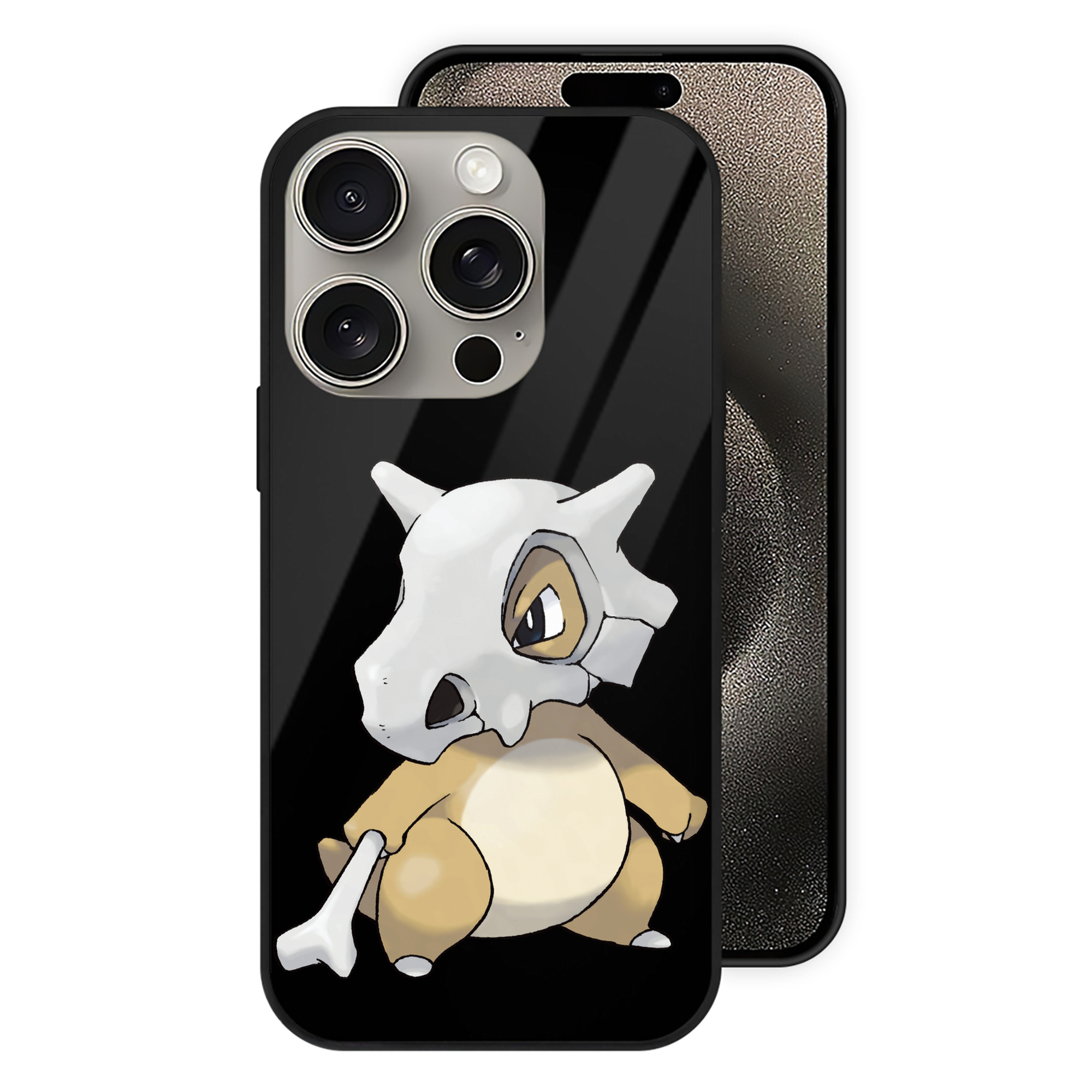 （画像用） ポケットモンスター Pokémon 【iPhone15Pro対応】スマホケース 耐衝撃＆黄変防止 背面ガラス