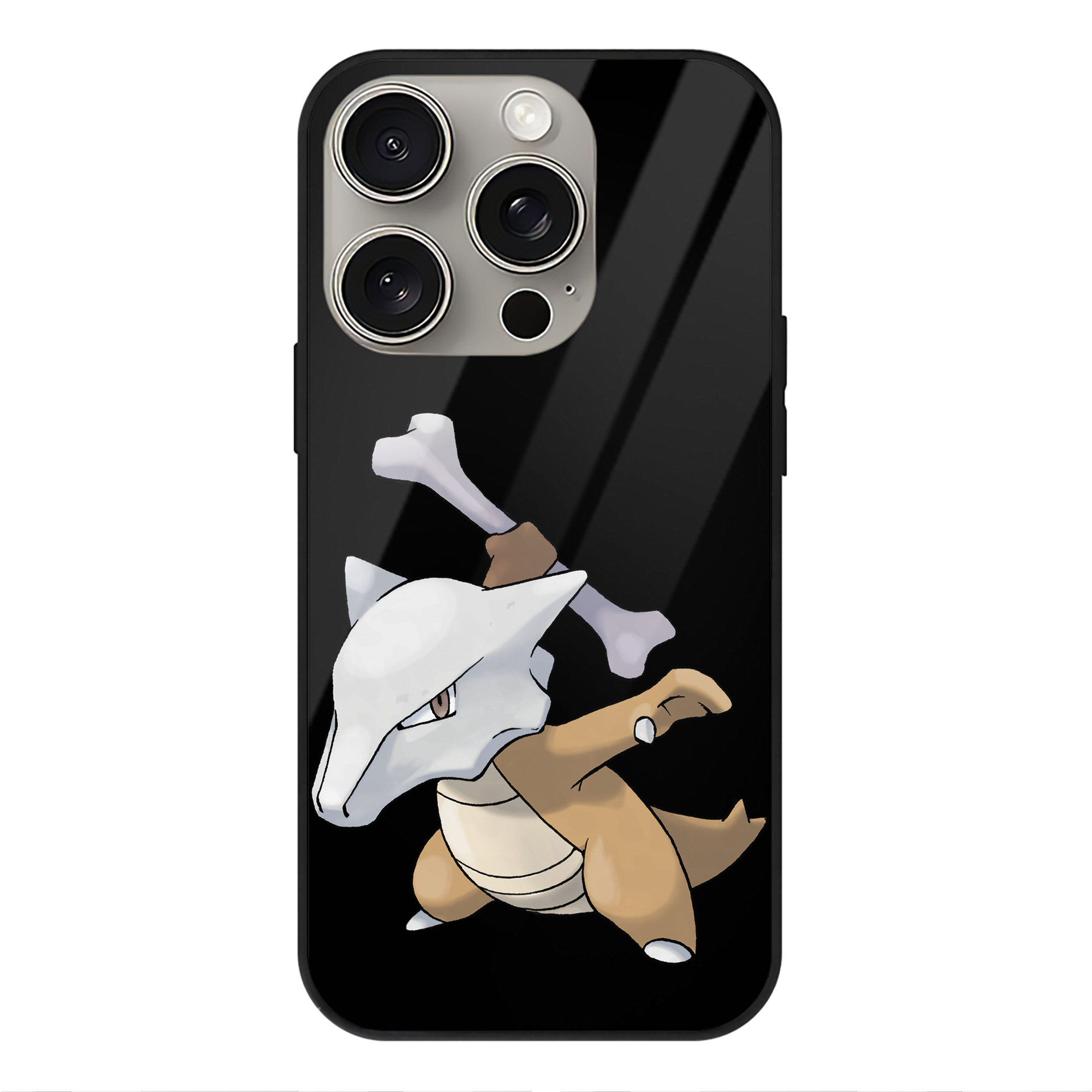 （画像用） ポケットモンスター Pokémon 【iPhone15Pro対応】スマホケース 耐衝撃＆黄変防止 背面ガラス