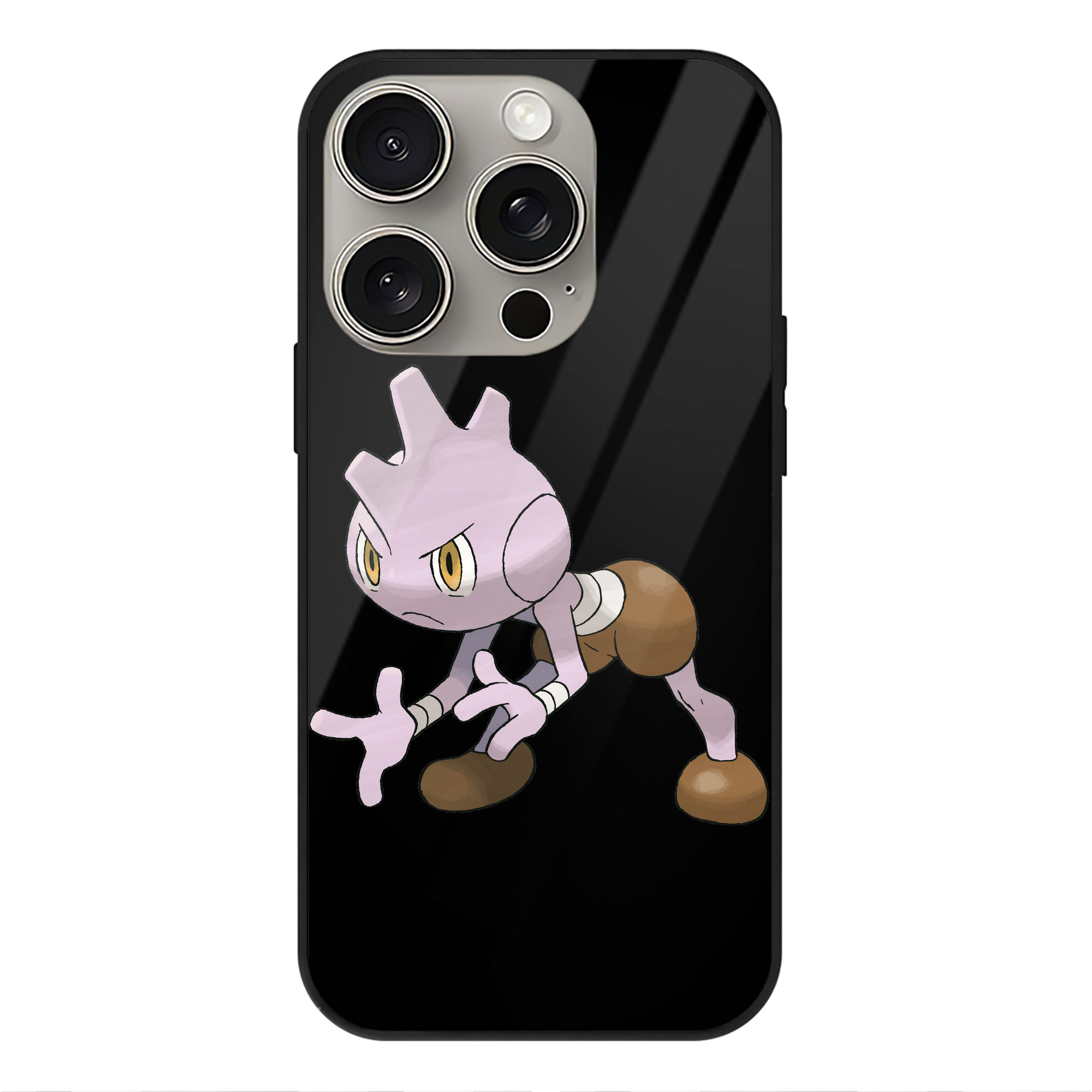 （画像用） ポケットモンスター Pokémon 【iPhone15Pro対応】スマホケース 耐衝撃＆黄変防止 背面ガラス