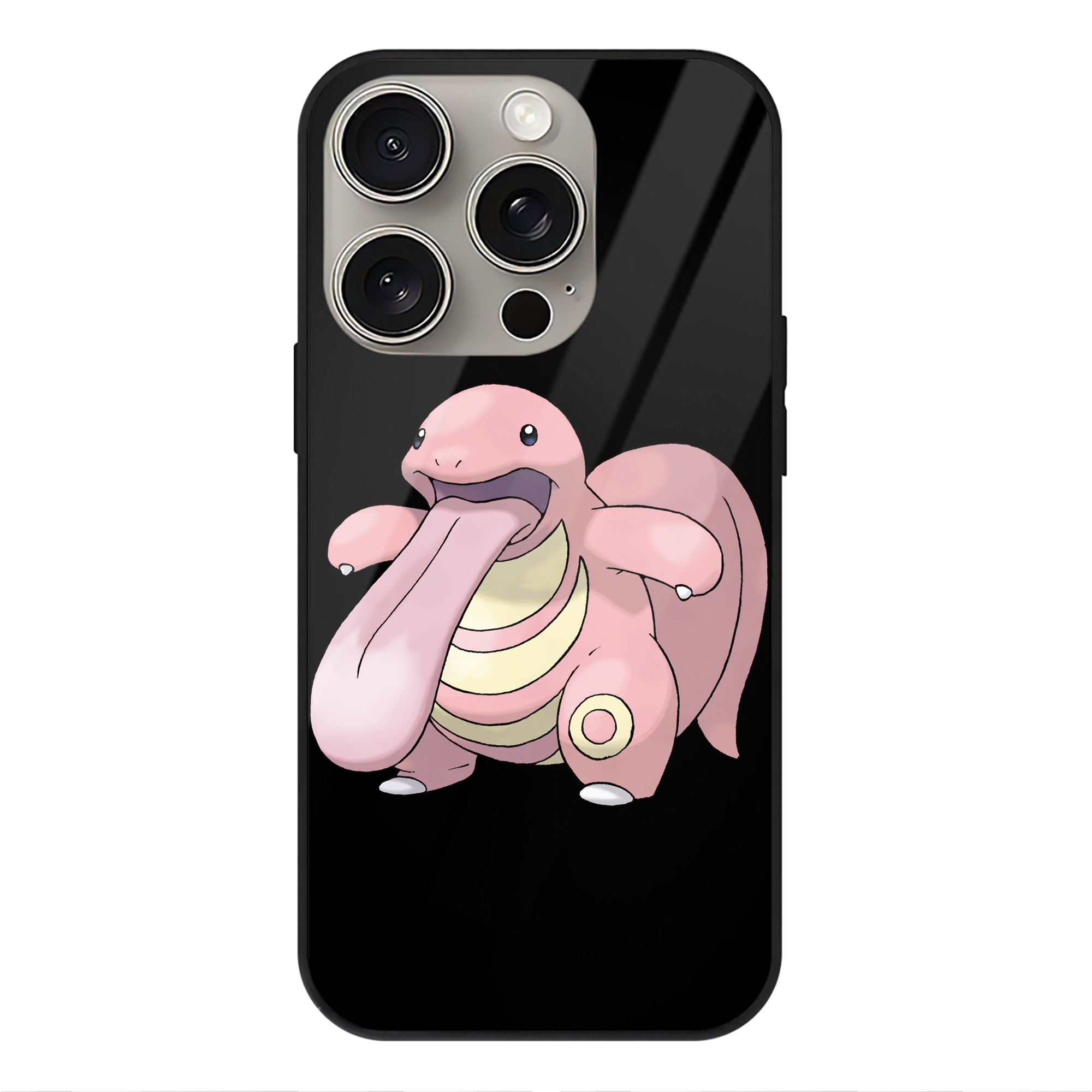 （画像用） ポケットモンスター Pokémon 【iPhone15Pro対応】スマホケース 耐衝撃＆黄変防止 背面ガラス
