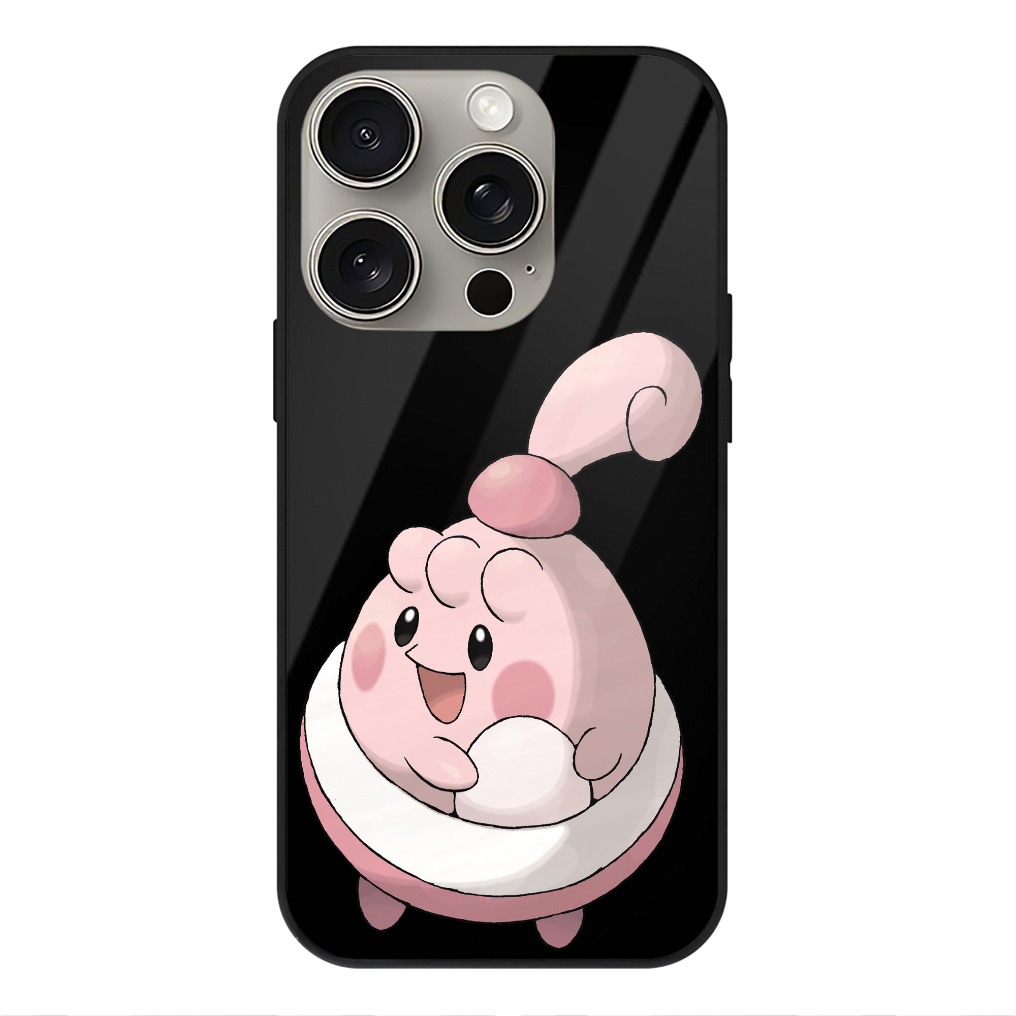 （画像用） ポケットモンスター Pokémon 【iPhone15Pro対応】スマホケース 耐衝撃＆黄変防止 背面ガラス