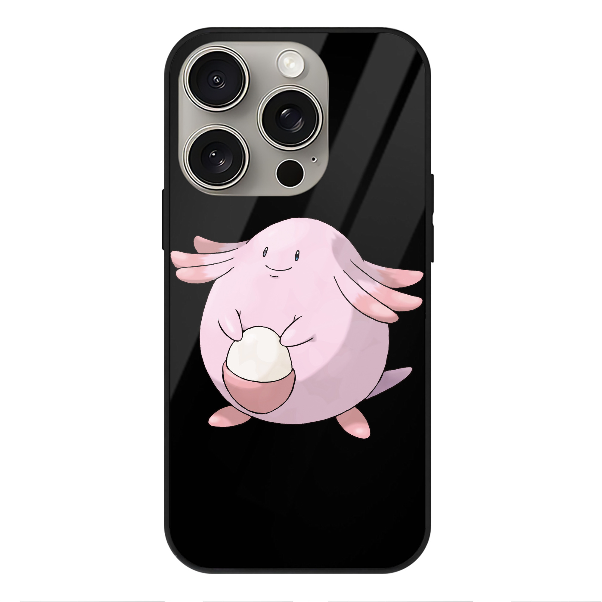 （画像用） ポケットモンスター Pokémon 【iPhone15Pro対応】スマホケース 耐衝撃＆黄変防止 背面ガラス