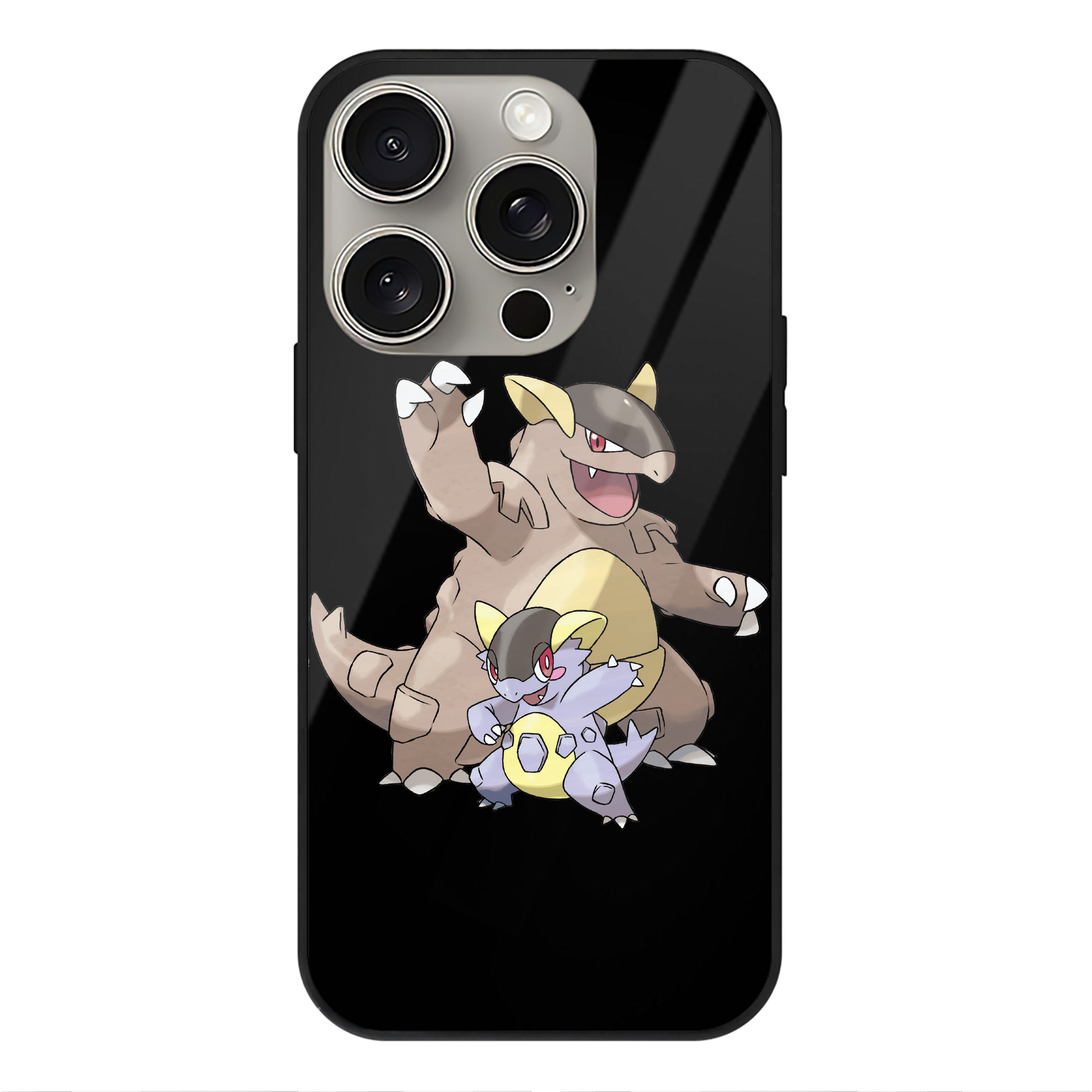 （画像用） ポケットモンスター Pokémon 【iPhone15Pro対応】スマホケース 耐衝撃＆黄変防止 背面ガラス