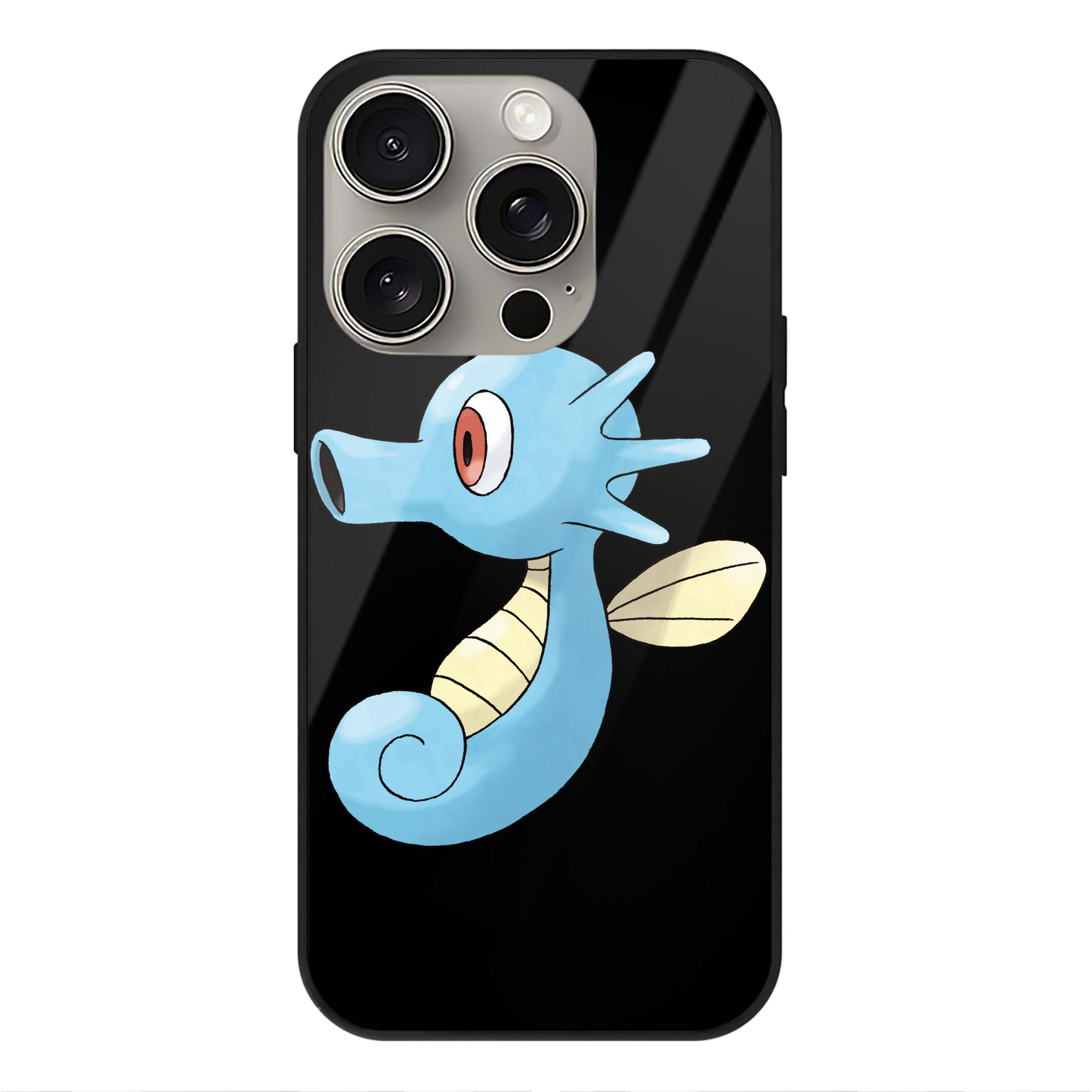 （画像用） ポケットモンスター Pokémon 【iPhone15Pro対応】スマホケース 耐衝撃＆黄変防止 背面ガラス