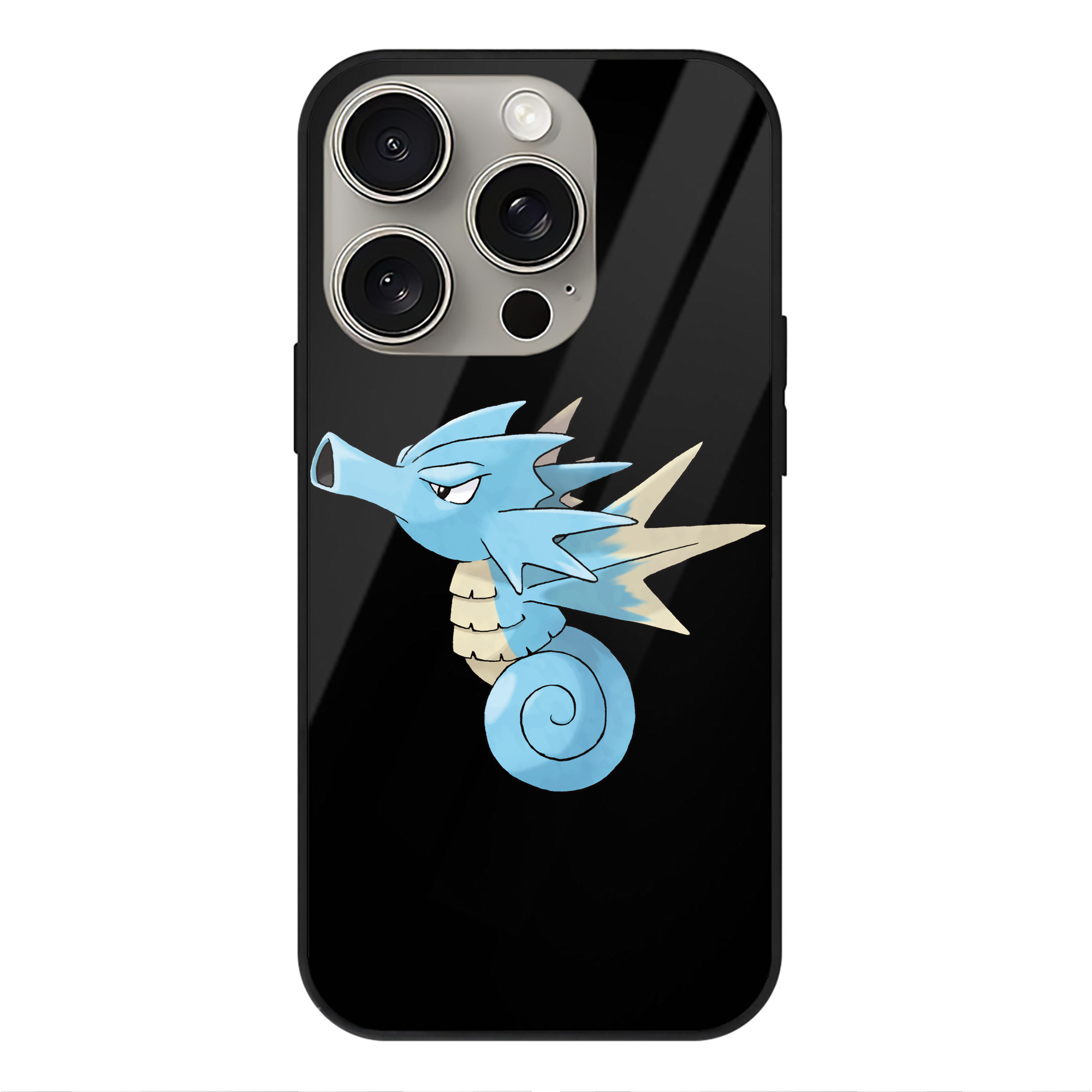 （画像用） ポケットモンスター Pokémon 【iPhone15Pro対応】スマホケース 耐衝撃＆黄変防止 背面ガラス