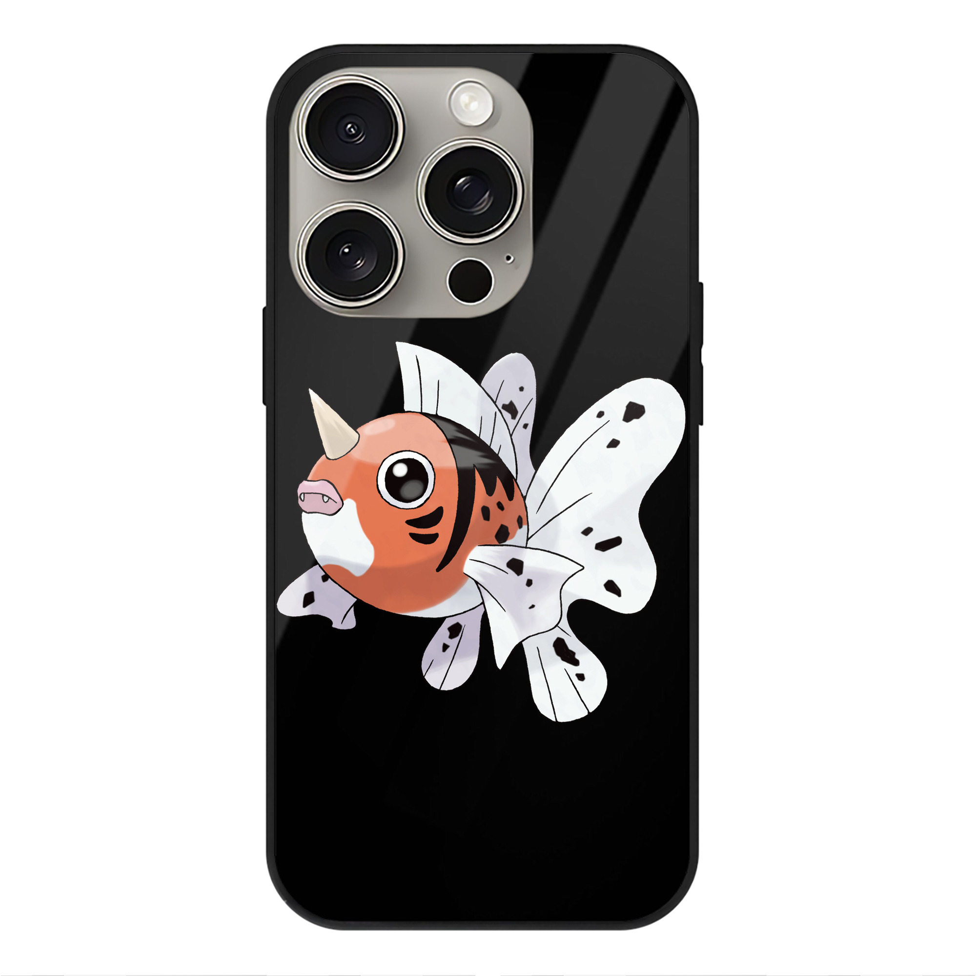 （画像用） ポケットモンスター Pokémon 【iPhone15Pro対応】スマホケース 耐衝撃＆黄変防止 背面ガラス