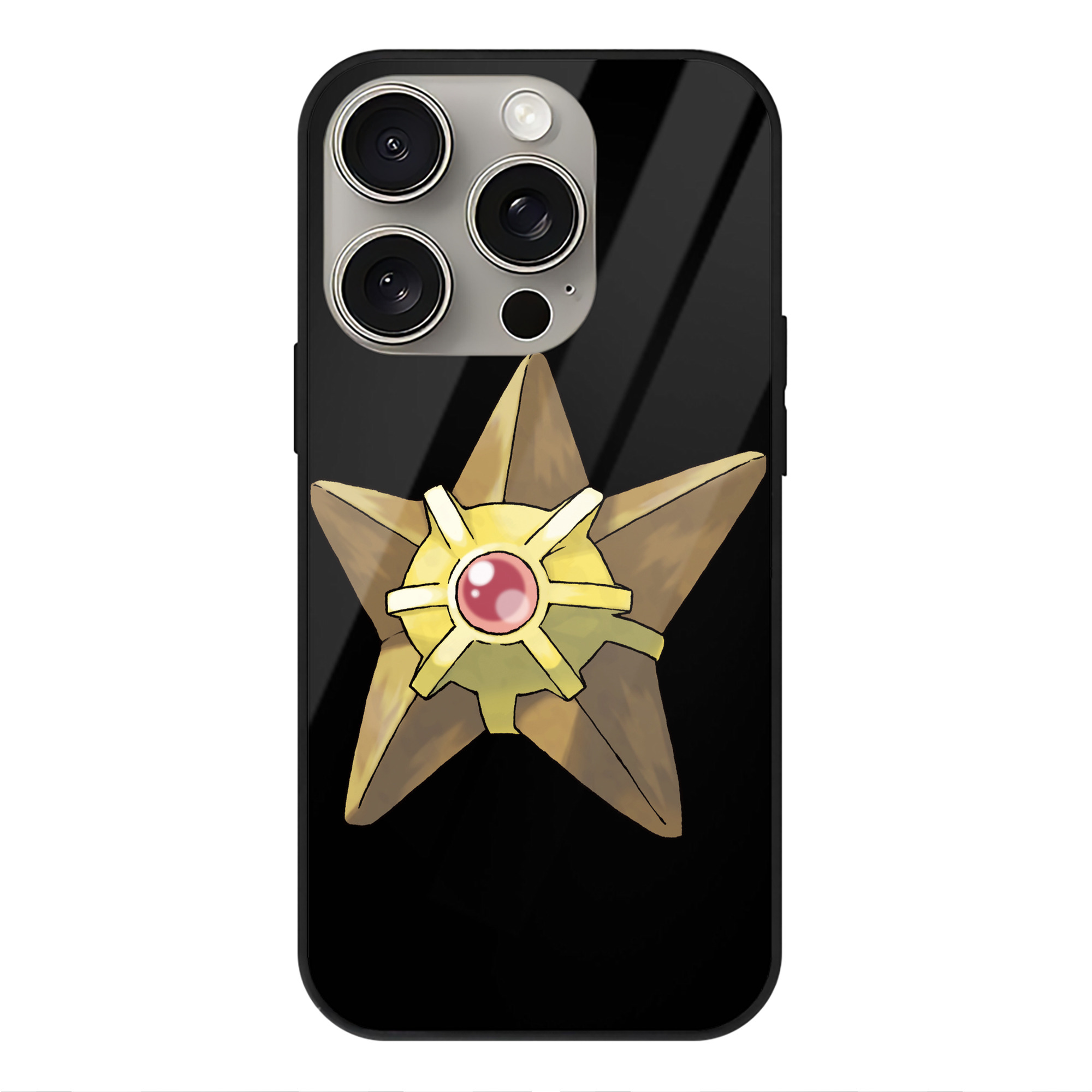 （画像用） ポケットモンスター Pokémon 【iPhone15Pro対応】スマホケース 耐衝撃＆黄変防止 背面ガラス
