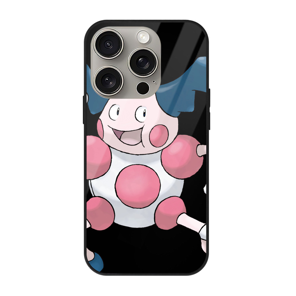 （画像用） ポケットモンスター Pokémon 【iPhone15Pro対応】スマホケース 耐衝撃＆黄変防止 背面ガラス