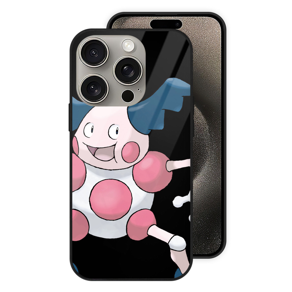 （画像用） ポケットモンスター Pokémon 【iPhone15Pro対応】スマホケース 耐衝撃＆黄変防止 背面ガラス