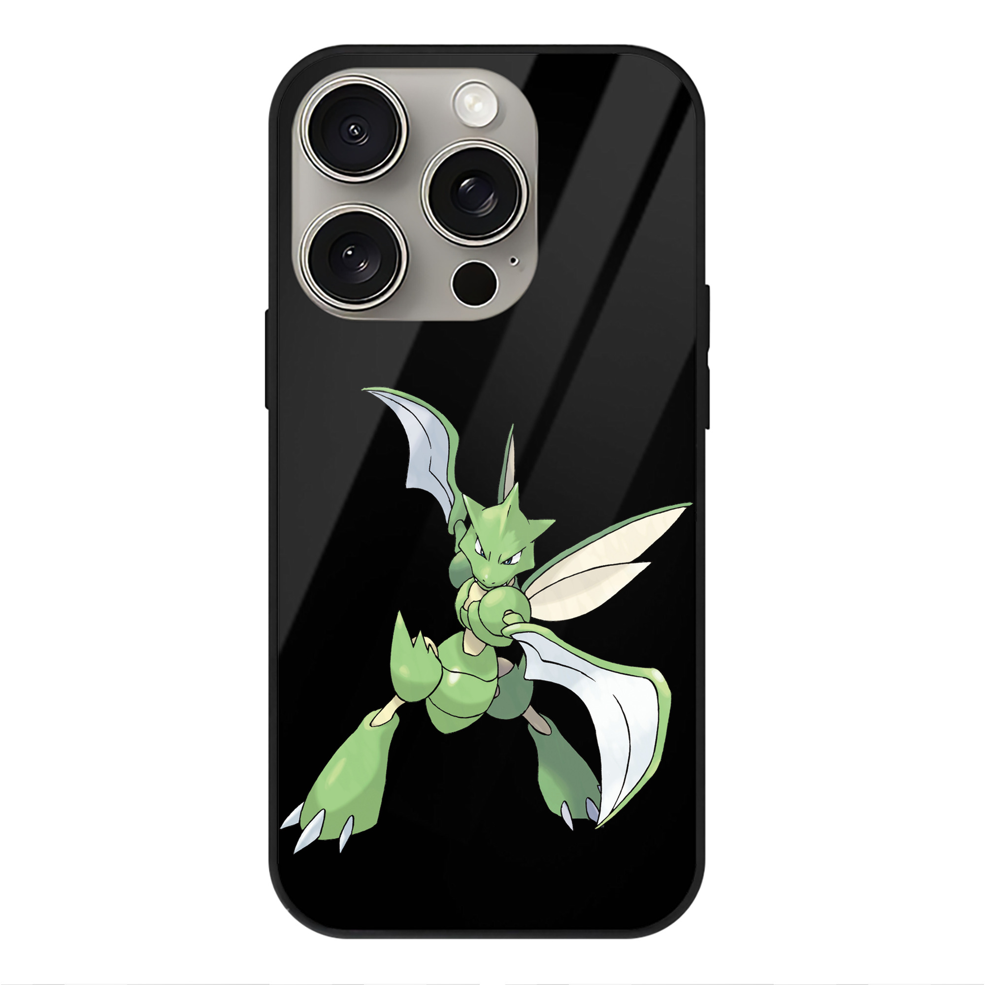 （画像用） ポケットモンスター Pokémon 【iPhone15Pro対応】スマホケース 耐衝撃＆黄変防止 背面ガラス