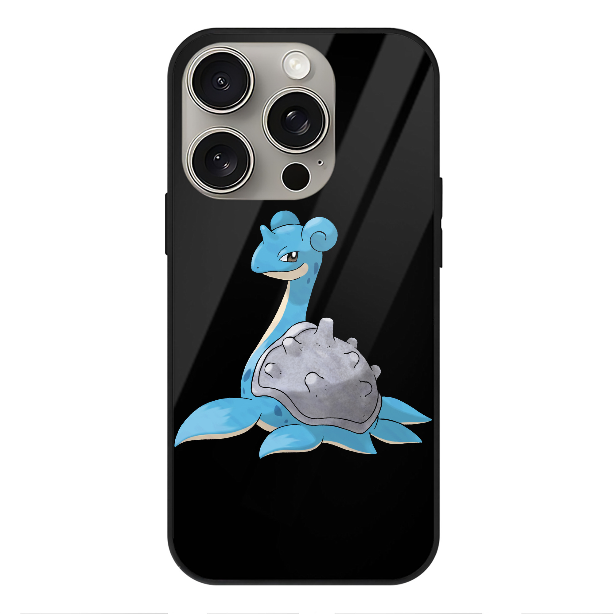 （画像用） ポケットモンスター Pokémon 【iPhone15Pro対応】スマホケース 耐衝撃＆黄変防止 背面ガラス