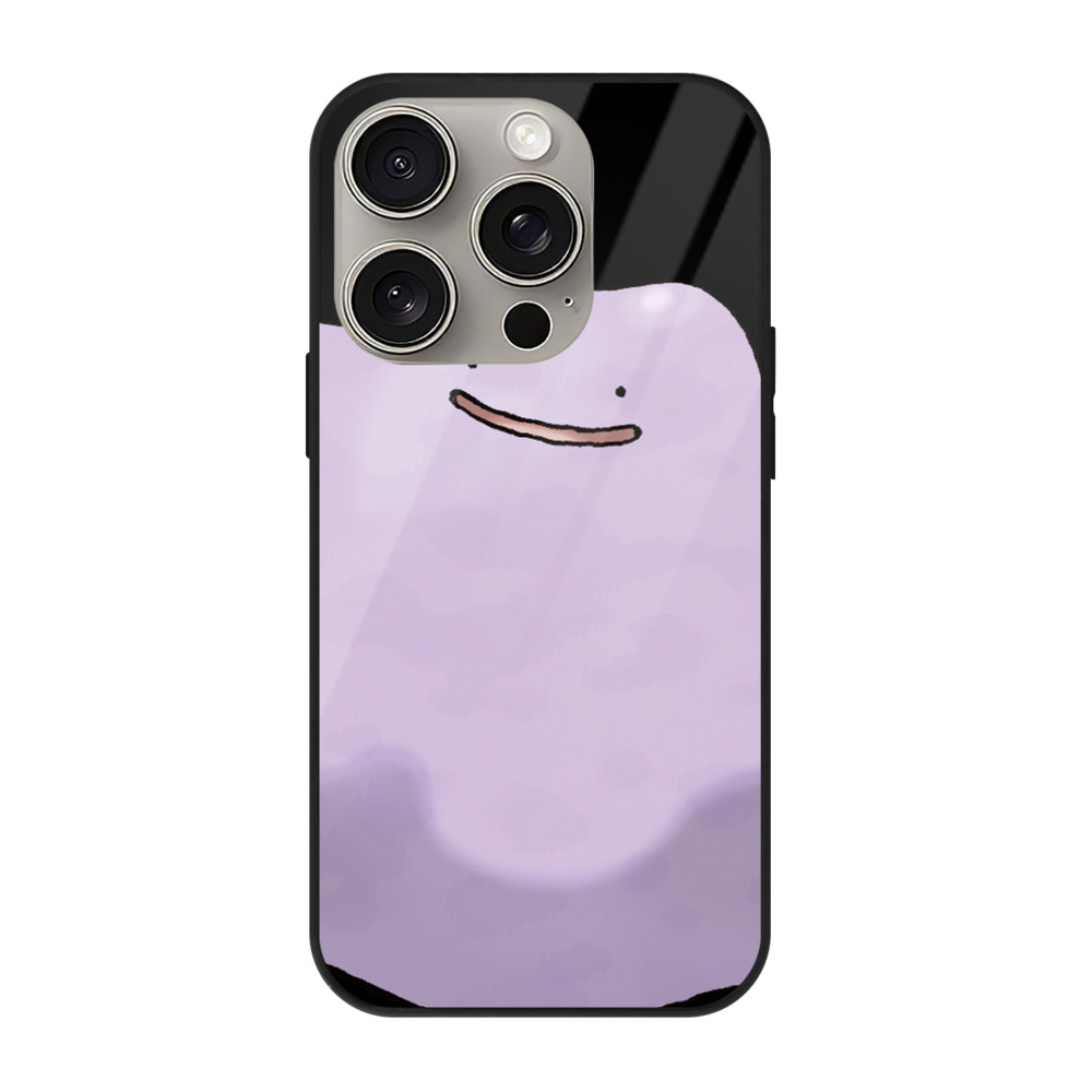 （画像用） ポケットモンスター Pokémon 【iPhone15Pro対応】スマホケース 耐衝撃＆黄変防止 背面ガラス