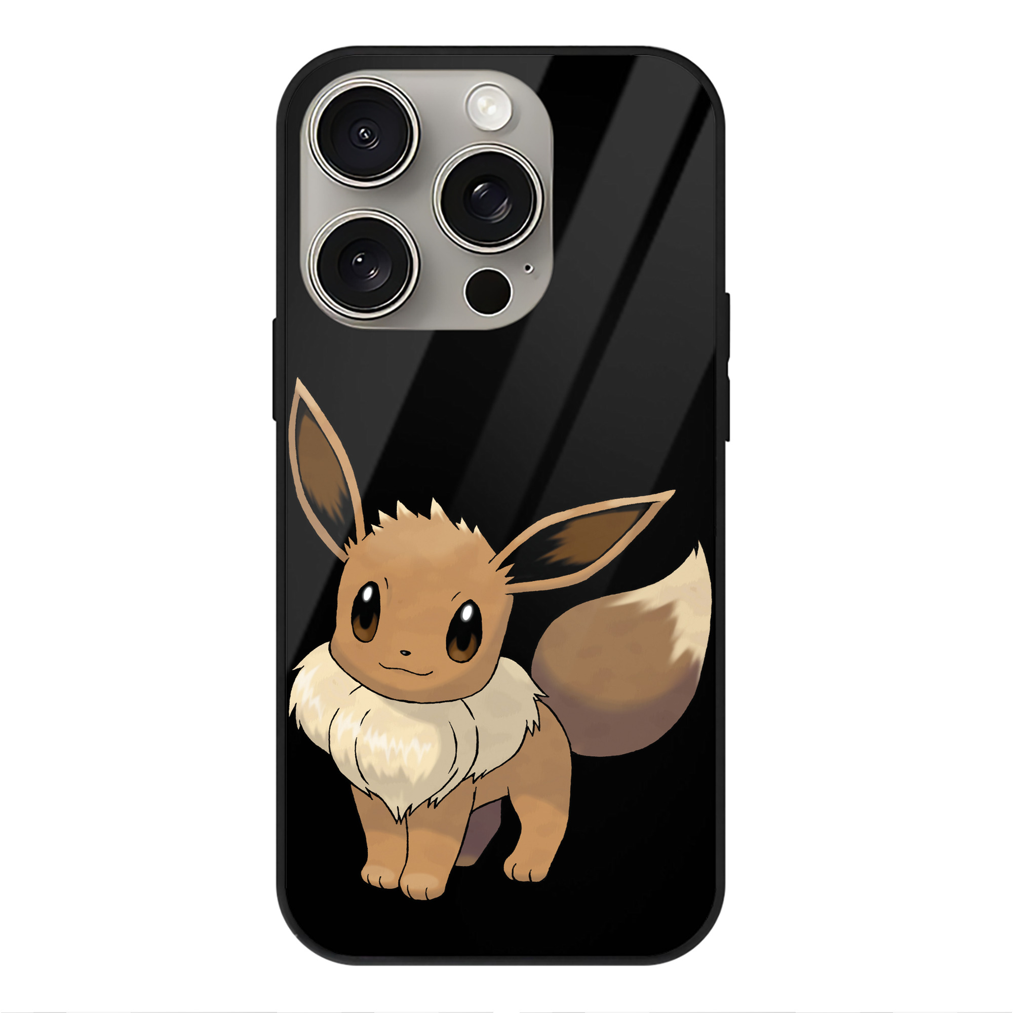 （画像用） ポケットモンスター Pokémon 【iPhone15Pro対応】スマホケース 耐衝撃＆黄変防止 背面ガラス