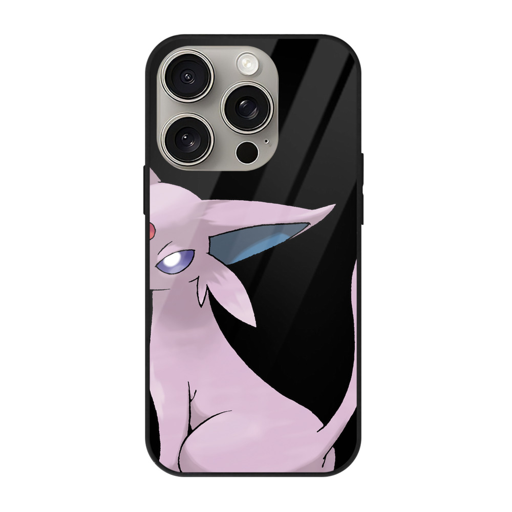 （画像用） ポケットモンスター Pokémon 【iPhone15Pro対応】スマホケース 耐衝撃＆黄変防止 背面ガラス