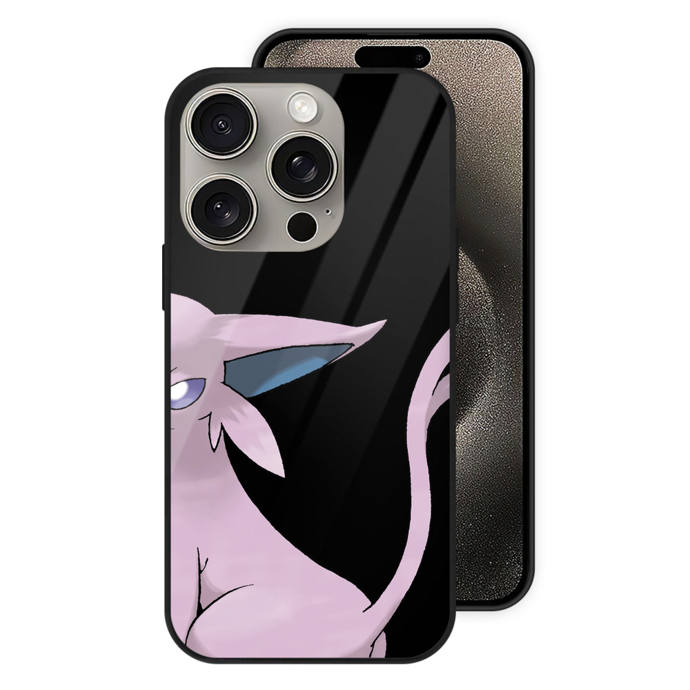 （画像用） ポケットモンスター Pokémon 【iPhone15Pro対応】スマホケース 耐衝撃＆黄変防止 背面ガラス