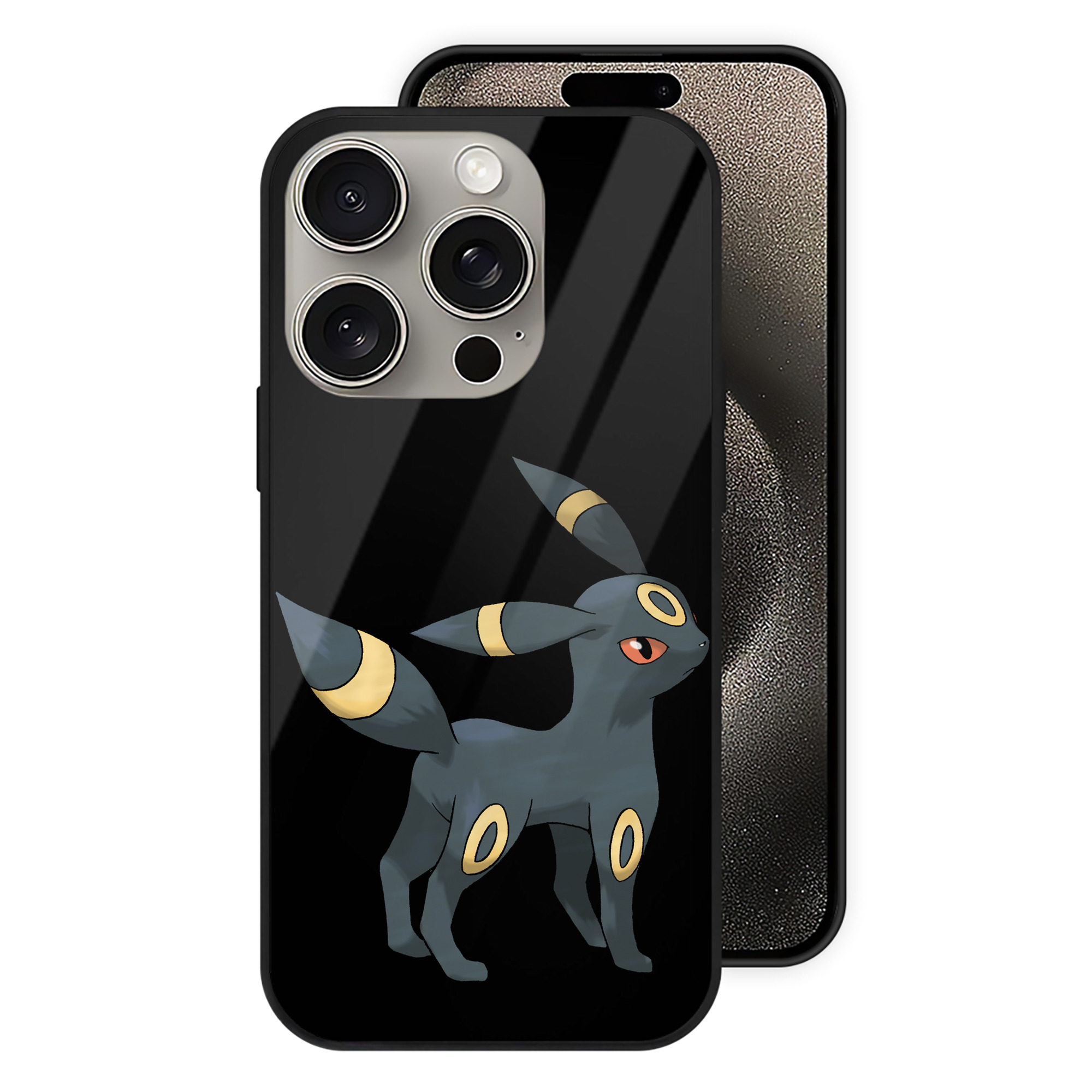 （画像用） ポケットモンスター Pokémon 【iPhone15Pro対応】スマホケース 耐衝撃＆黄変防止 背面ガラス