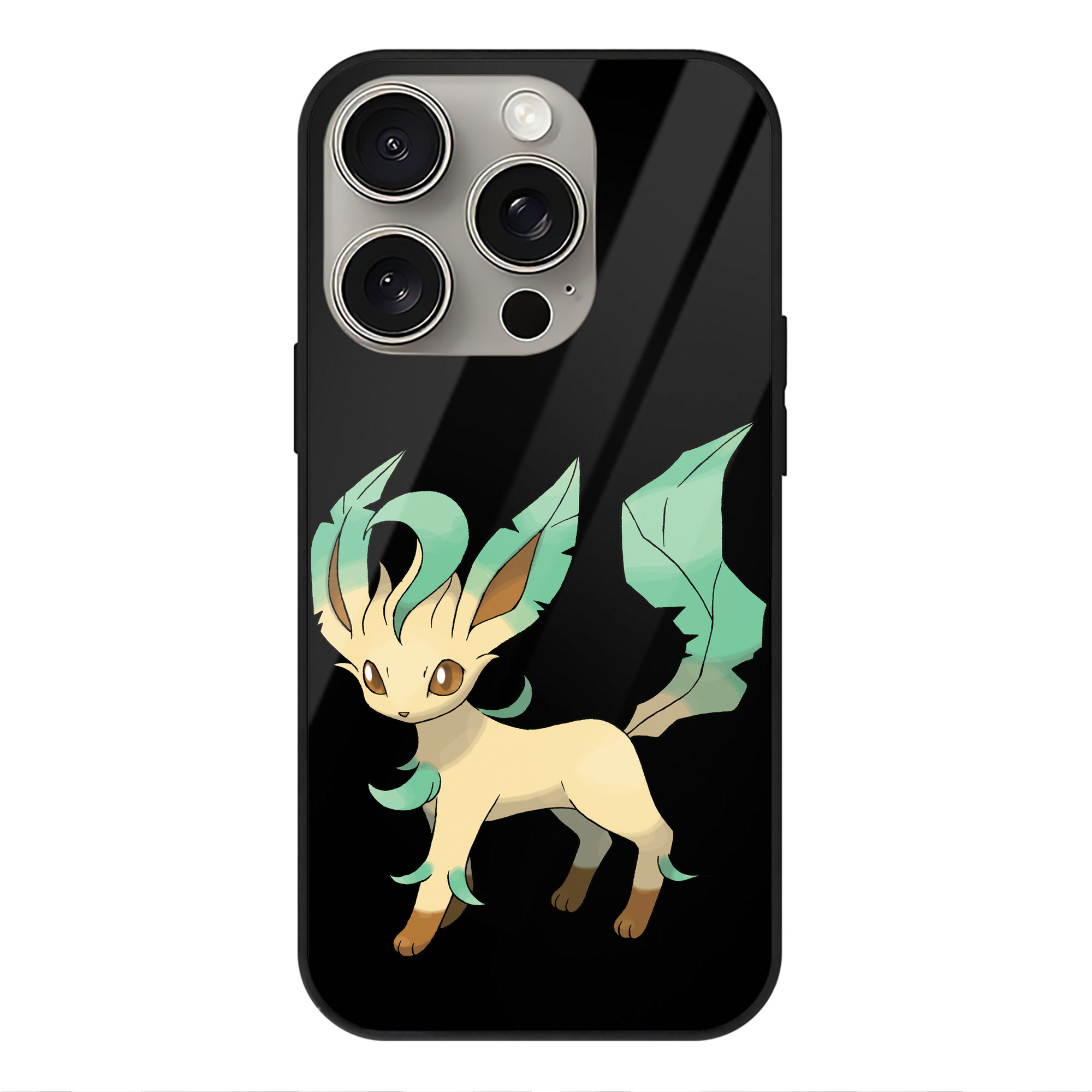（画像用） ポケットモンスター Pokémon 【iPhone15Pro対応】スマホケース 耐衝撃＆黄変防止 背面ガラス