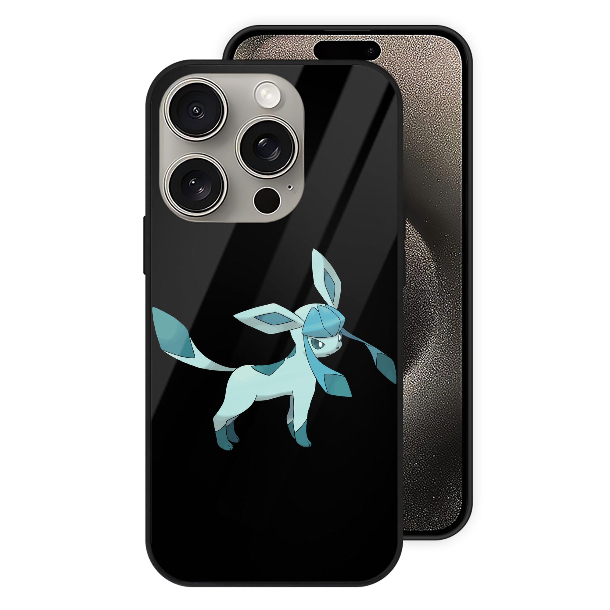 （画像用） ポケットモンスター Pokémon 【iPhone15Pro対応】スマホケース 耐衝撃＆黄変防止 背面ガラス