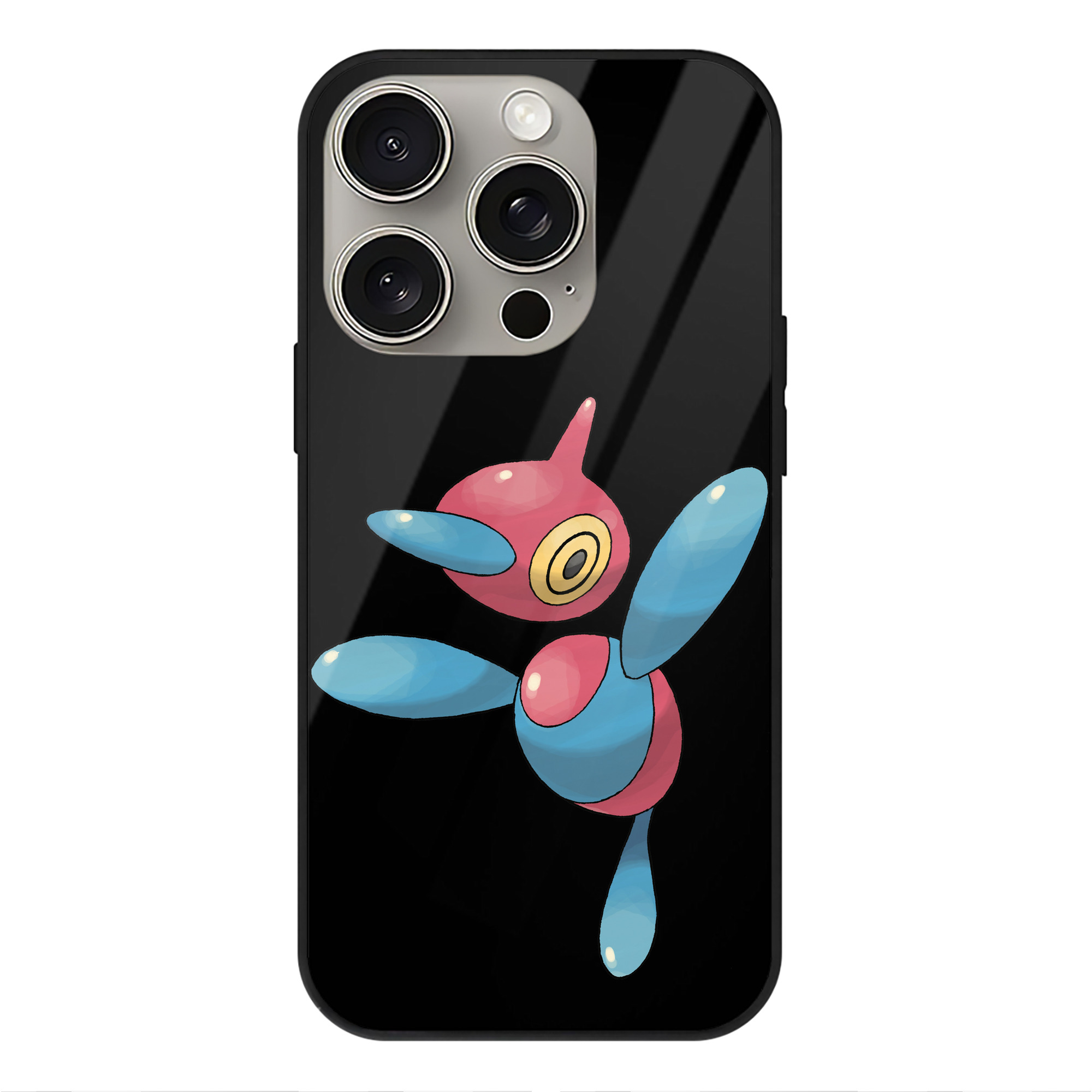 （画像用） ポケットモンスター Pokémon 【iPhone15Pro対応】スマホケース 耐衝撃＆黄変防止 背面ガラス