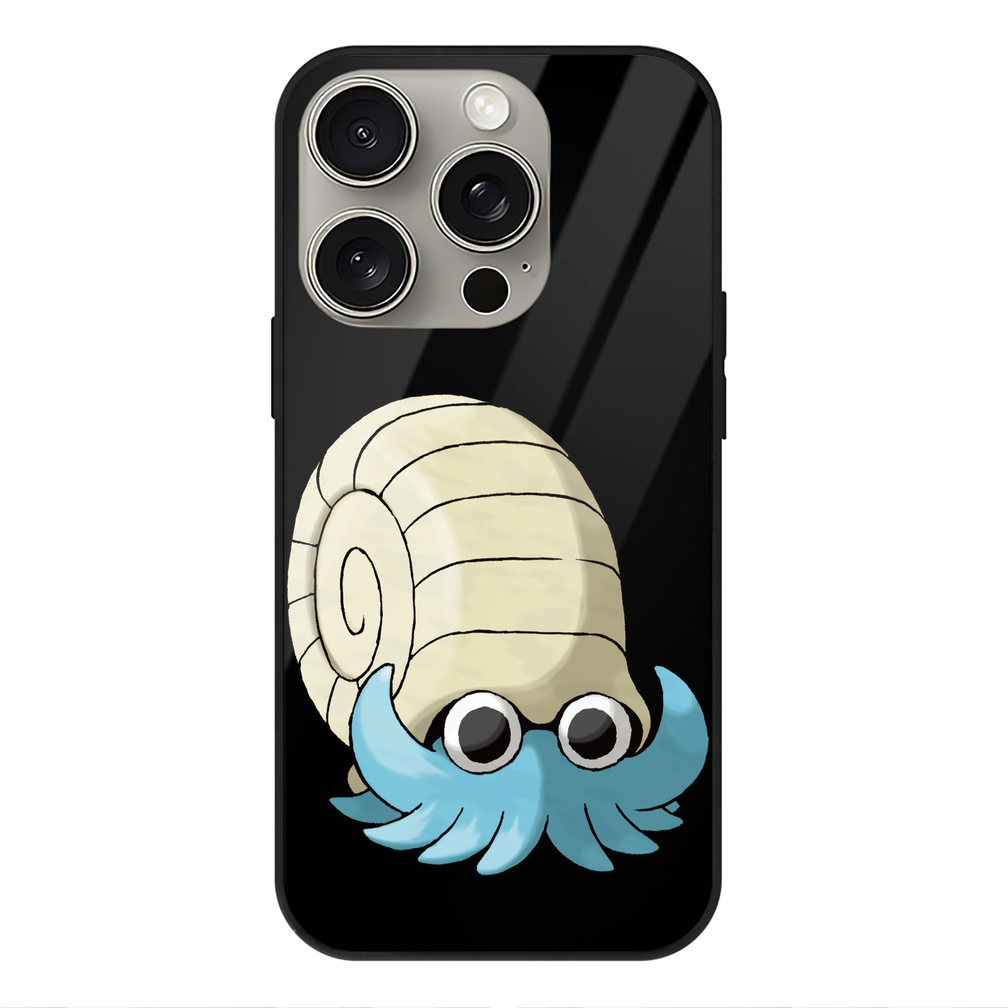 （画像用） ポケットモンスター Pokémon 【iPhone15Pro対応】スマホケース 耐衝撃＆黄変防止 背面ガラス