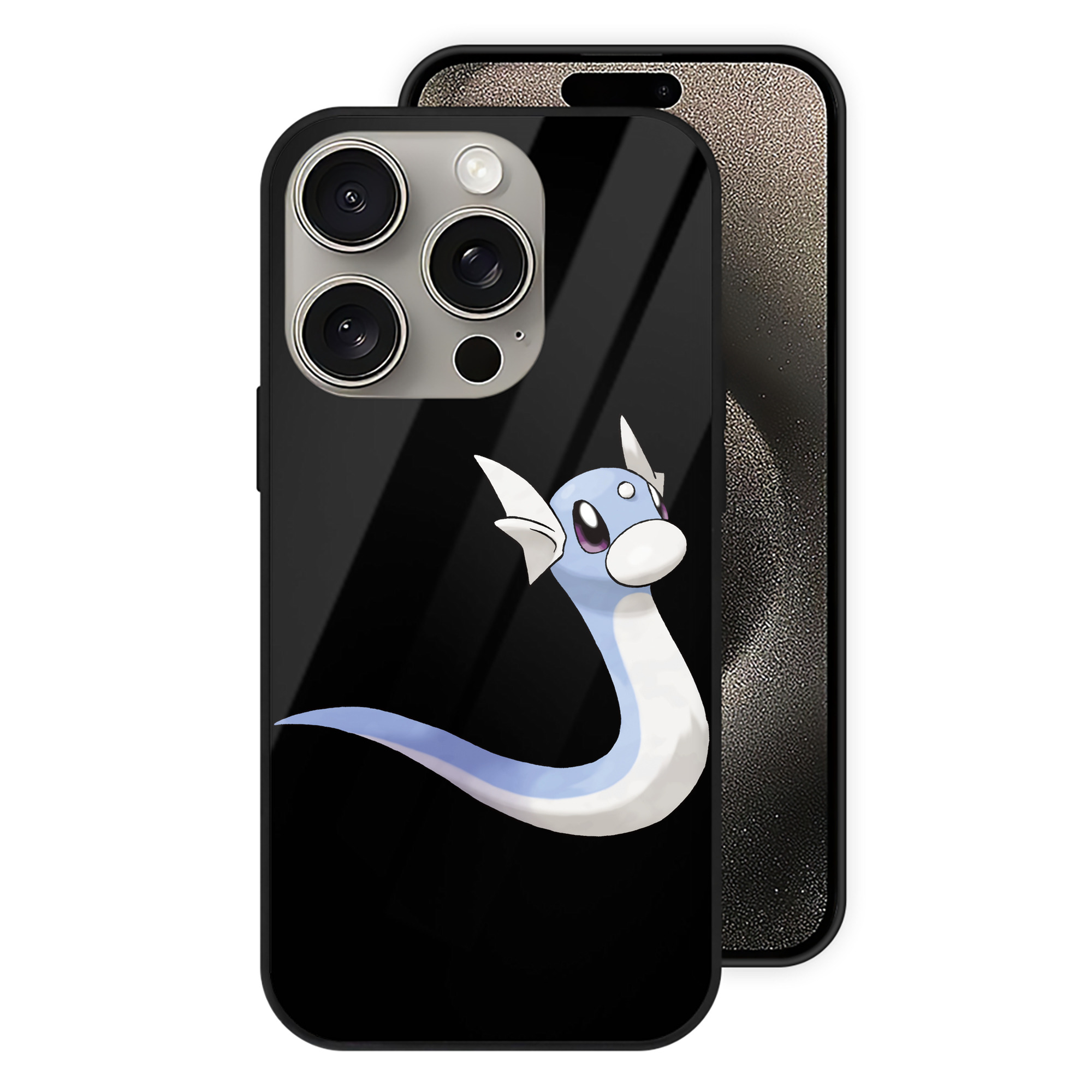 （画像用） ポケットモンスター Pokémon 【iPhone15Pro対応】スマホケース 耐衝撃＆黄変防止 背面ガラス