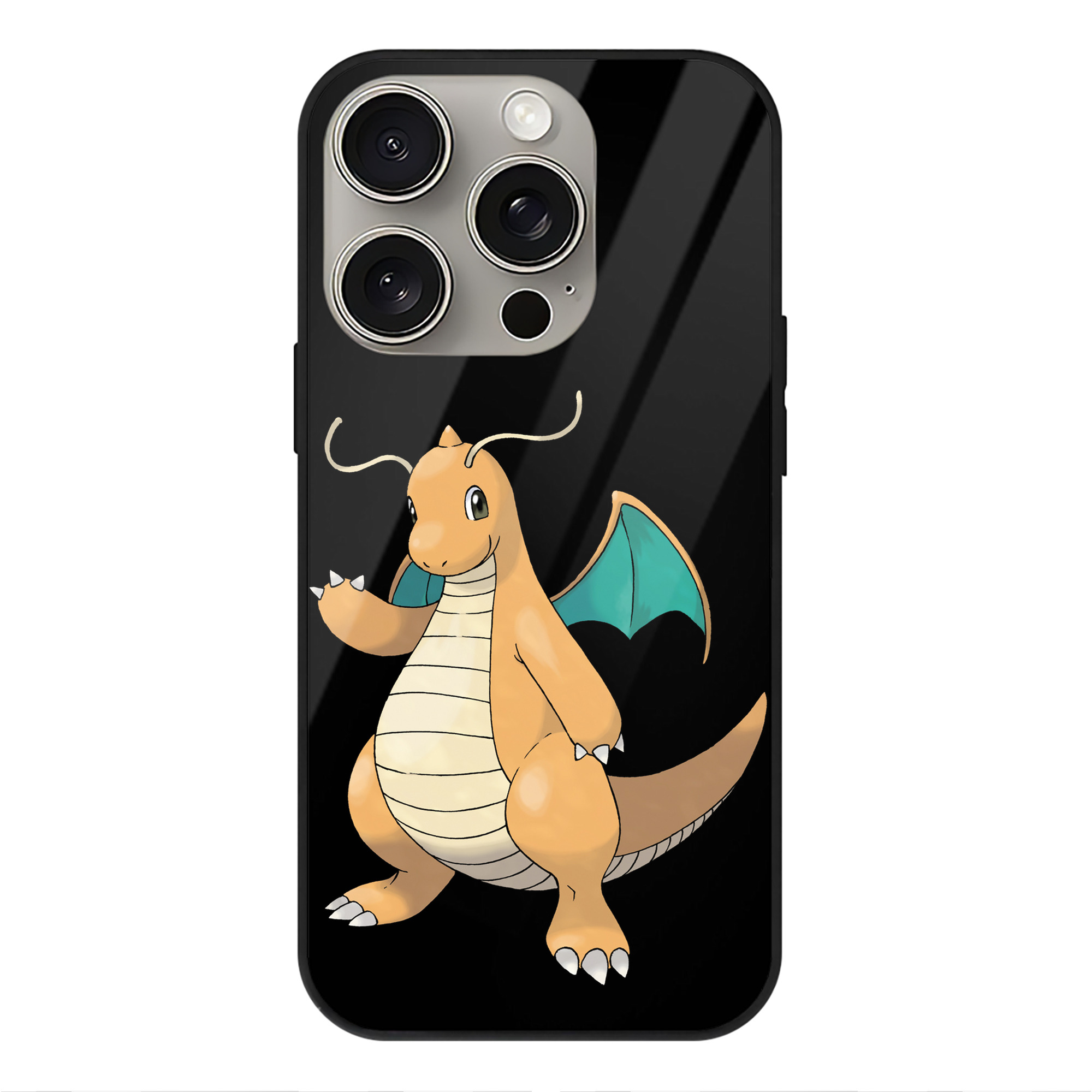 （画像用） ポケットモンスター Pokémon 【iPhone15Pro対応】スマホケース 耐衝撃＆黄変防止 背面ガラス