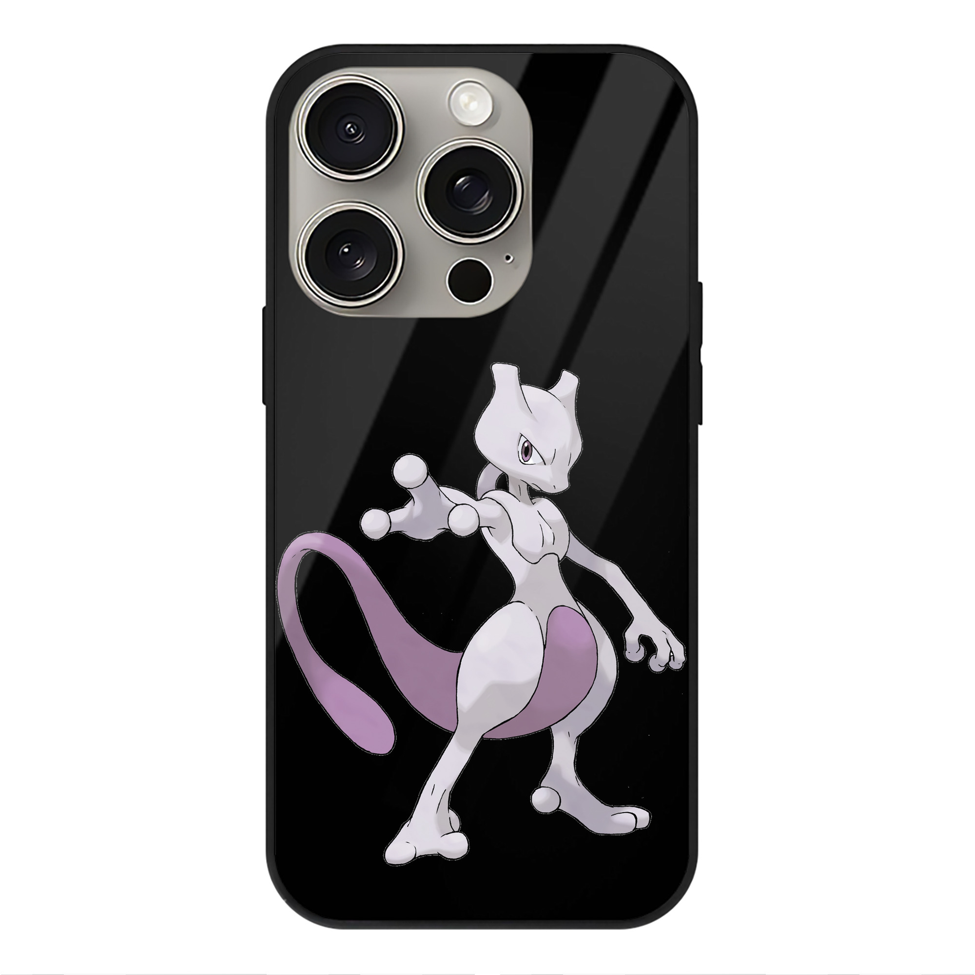 （画像用） ポケットモンスター Pokémon 【iPhone15Pro対応】スマホケース 耐衝撃＆黄変防止 背面ガラス