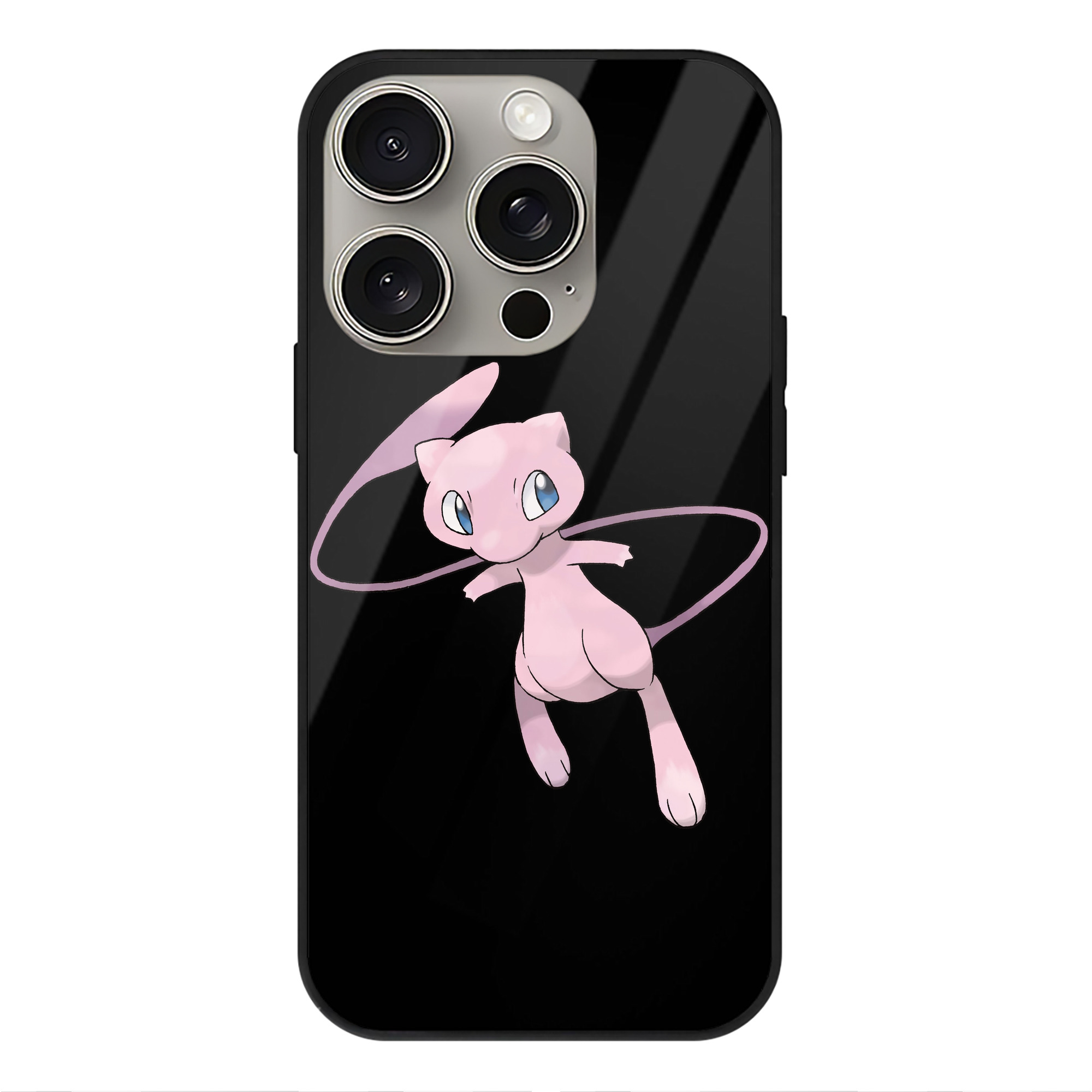 （画像用） ポケットモンスター Pokémon 【iPhone15Pro対応】スマホケース 耐衝撃＆黄変防止 背面ガラス