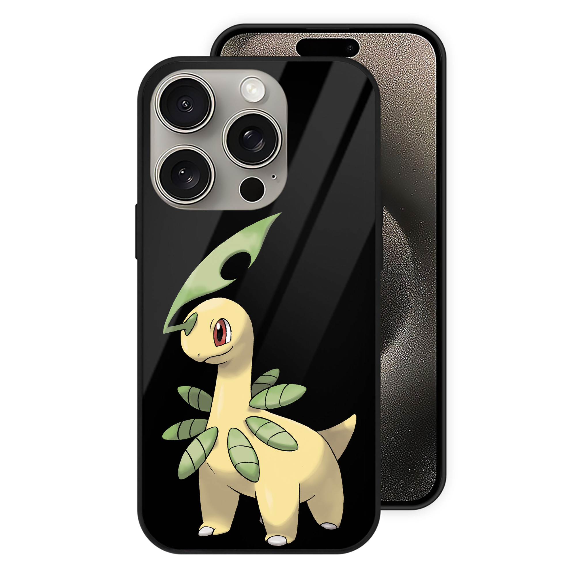 （画像用） ポケットモンスター Pokémon 【iPhone15Pro対応】スマホケース 耐衝撃＆黄変防止 背面ガラス