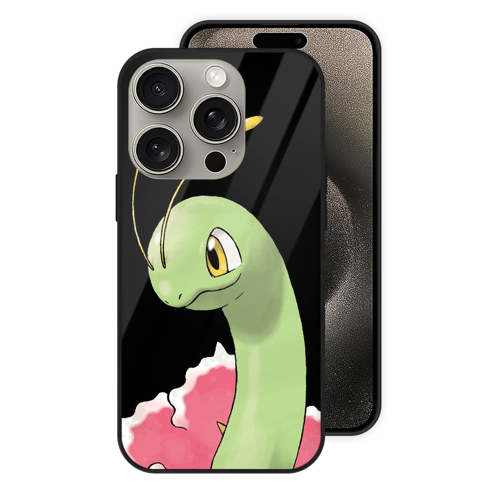 （画像用） ポケットモンスター Pokémon 【iPhone15Pro対応】スマホケース 耐衝撃＆黄変防止 背面ガラス