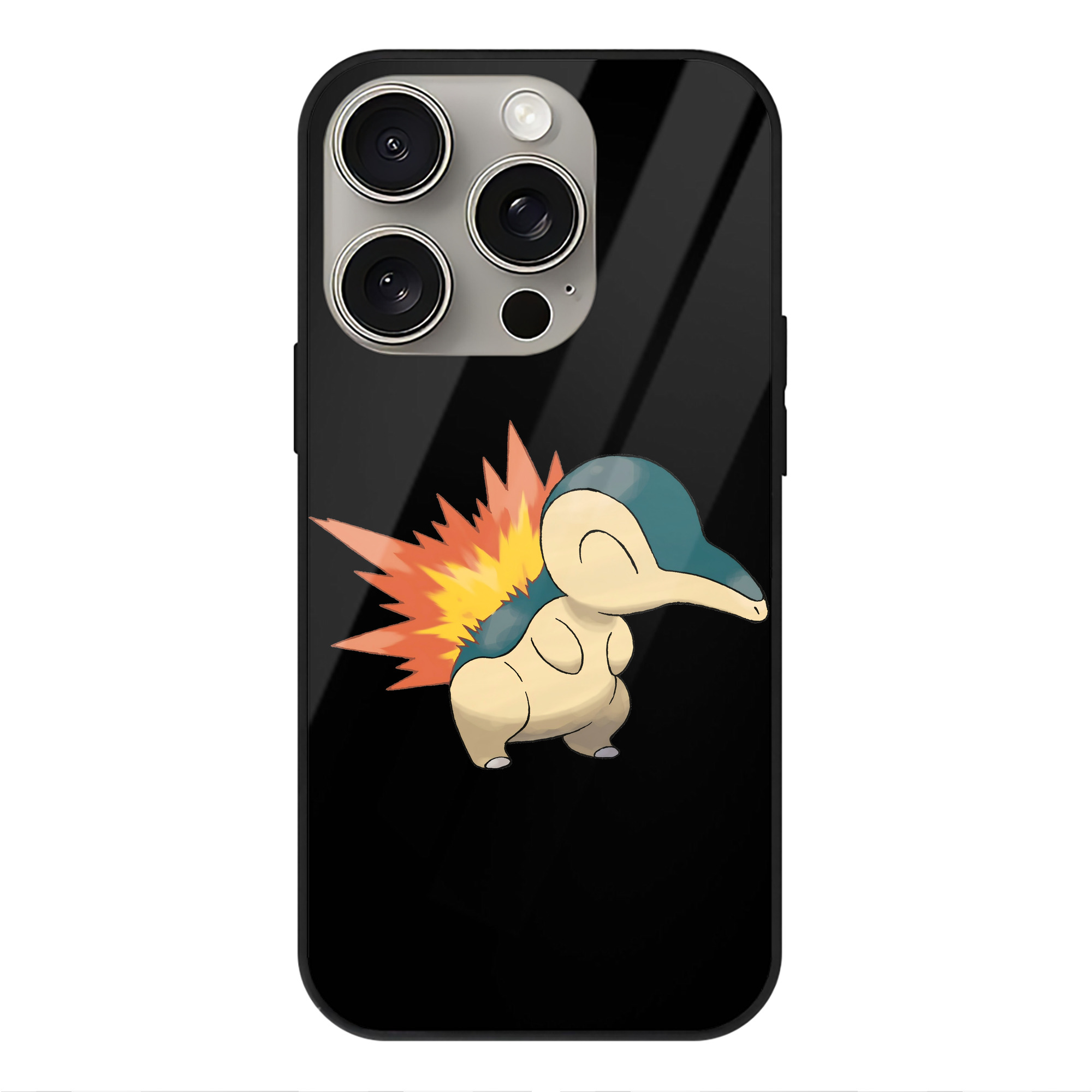 （画像用） ポケットモンスター Pokémon 【iPhone15Pro対応】スマホケース 耐衝撃＆黄変防止 背面ガラス