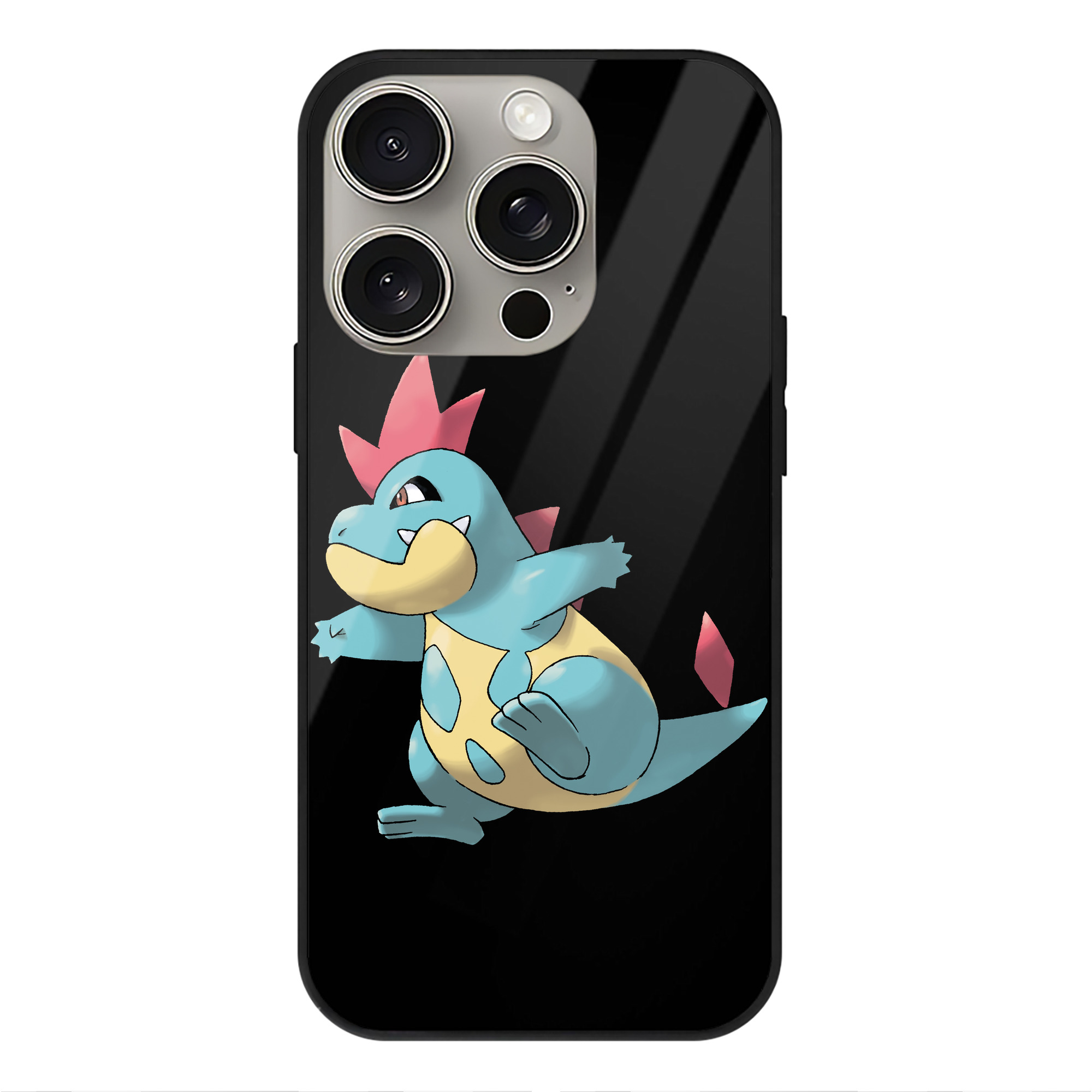 （画像用） ポケットモンスター Pokémon 【iPhone15Pro対応】スマホケース 耐衝撃＆黄変防止 背面ガラス