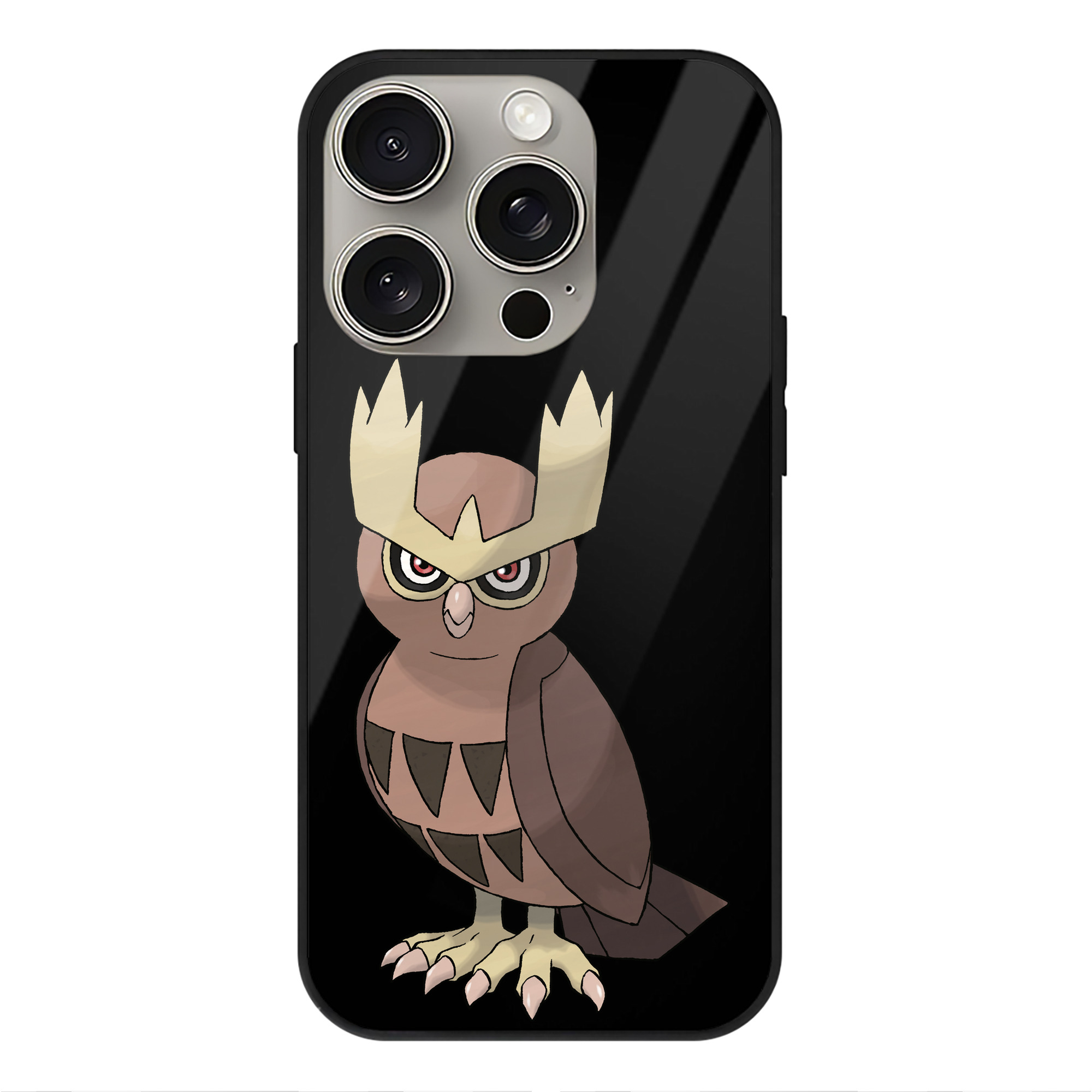 （画像用） ポケットモンスター Pokémon 【iPhone15Pro対応】スマホケース 耐衝撃＆黄変防止 背面ガラス