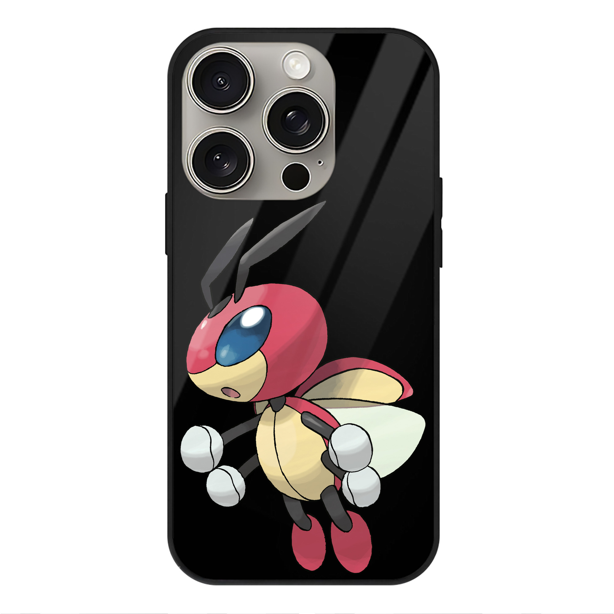 （画像用） ポケットモンスター Pokémon 【iPhone15Pro対応】スマホケース 耐衝撃＆黄変防止 背面ガラス