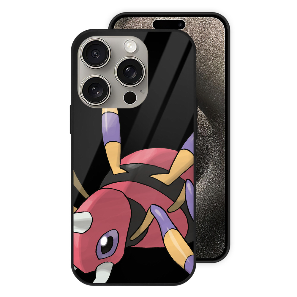 （画像用） ポケットモンスター Pokémon 【iPhone15Pro対応】スマホケース 耐衝撃＆黄変防止 背面ガラス