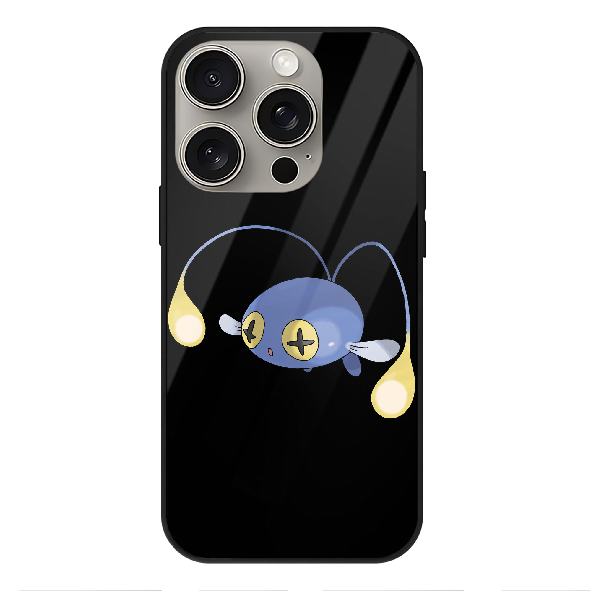 （画像用） ポケットモンスター Pokémon 【iPhone15Pro対応】スマホケース 耐衝撃＆黄変防止 背面ガラス