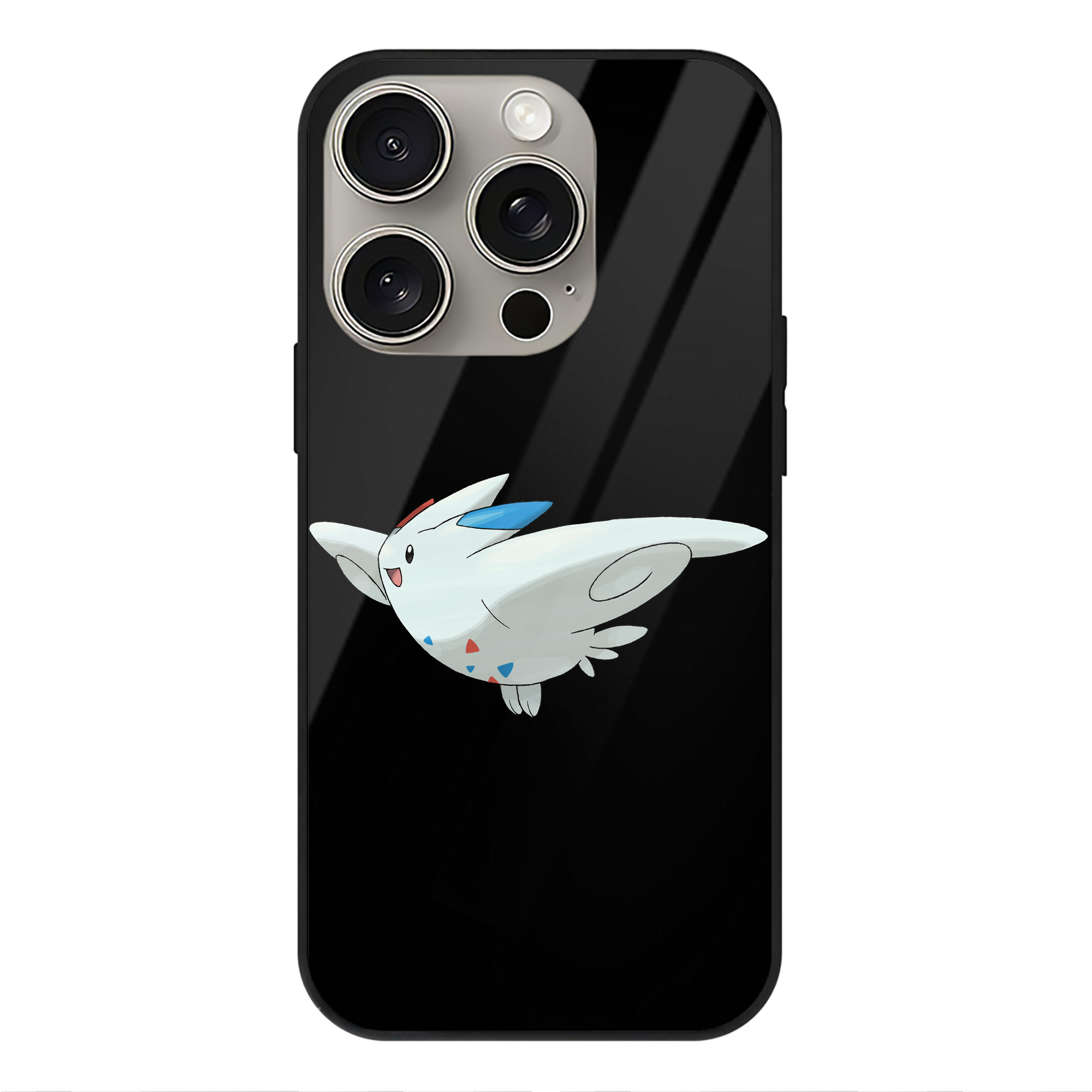 （画像用） ポケットモンスター Pokémon 【iPhone15Pro対応】スマホケース 耐衝撃＆黄変防止 背面ガラス