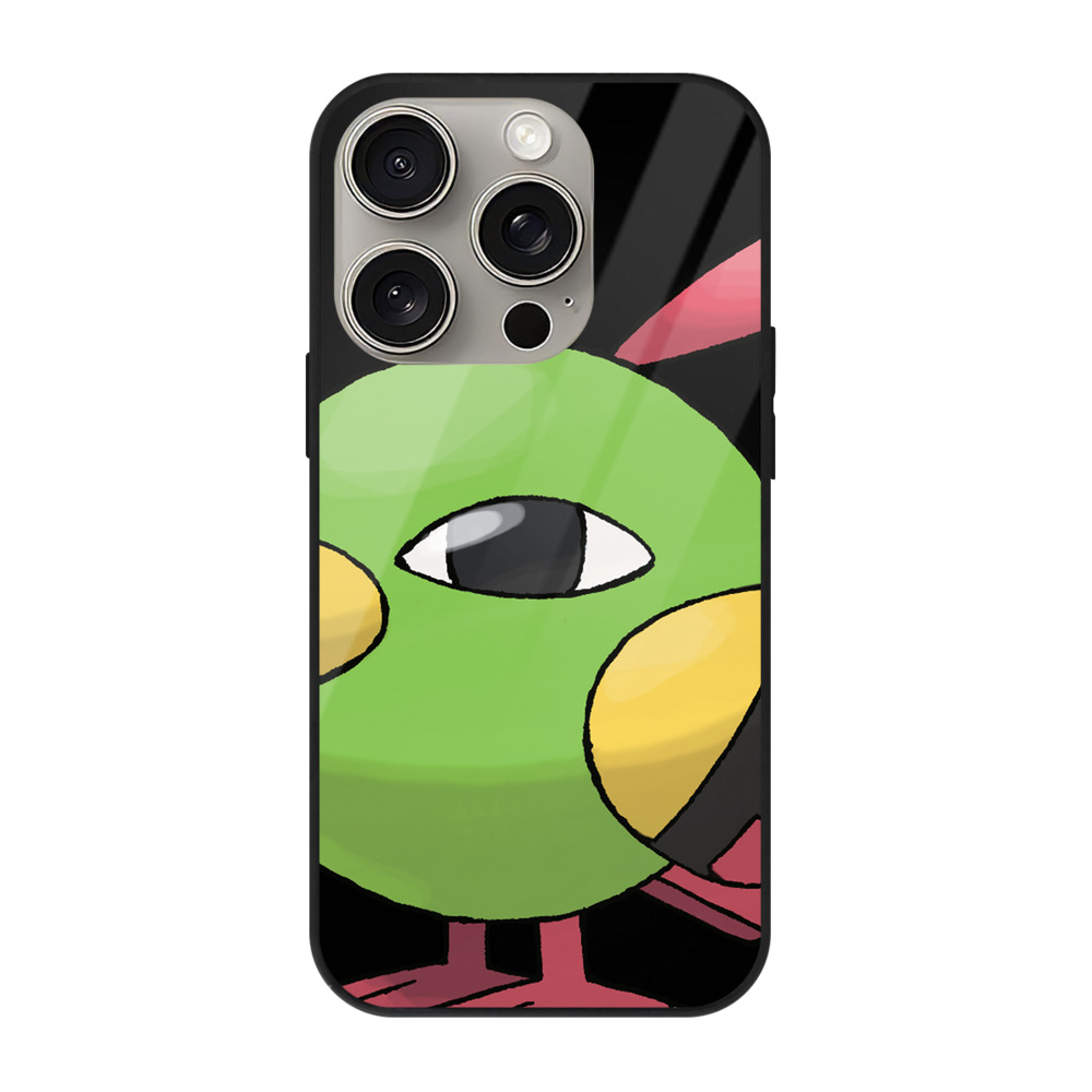 （画像用） ポケットモンスター Pokémon 【iPhone15Pro対応】スマホケース 耐衝撃＆黄変防止 背面ガラス