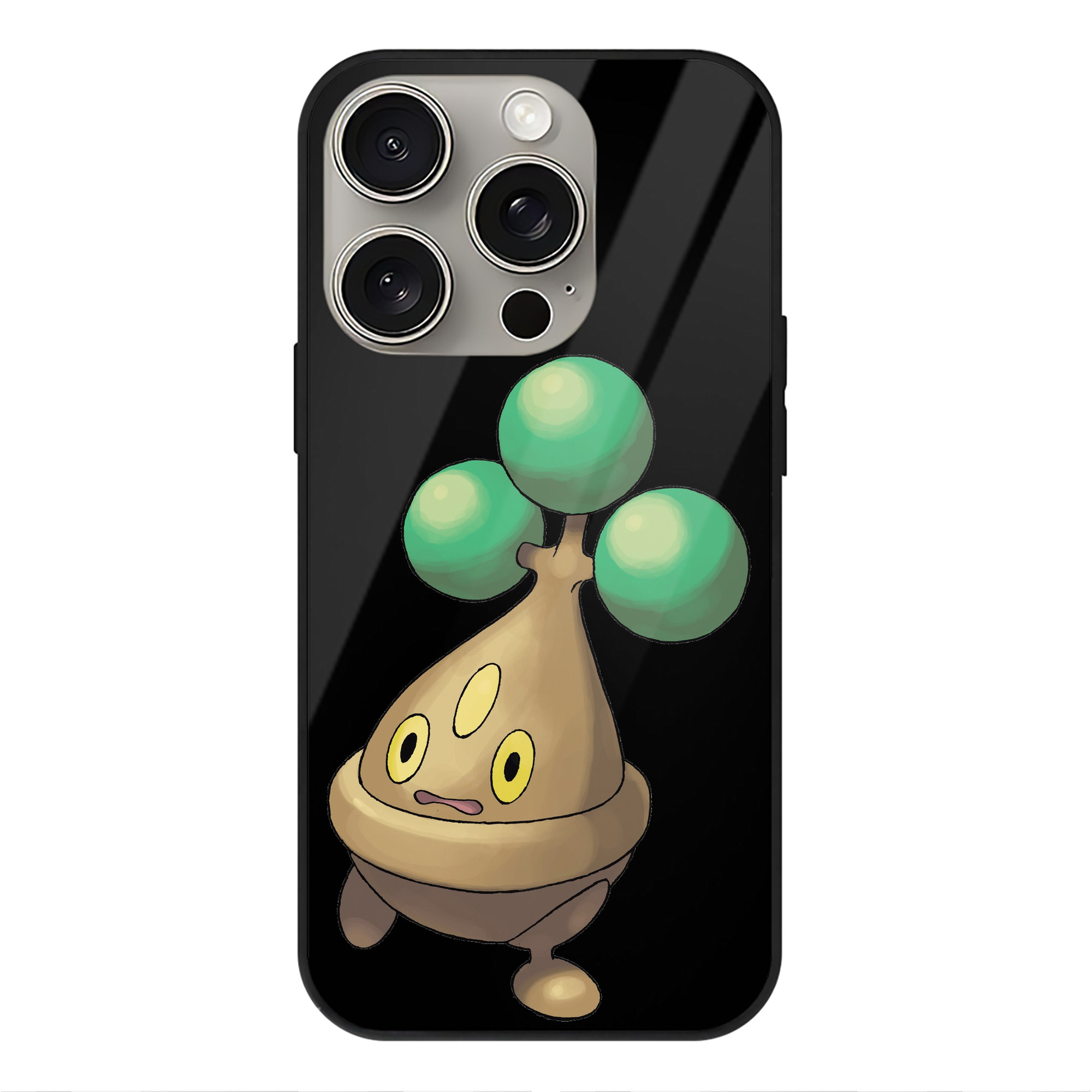（画像用） ポケットモンスター Pokémon 【iPhone15Pro対応】スマホケース 耐衝撃＆黄変防止 背面ガラス