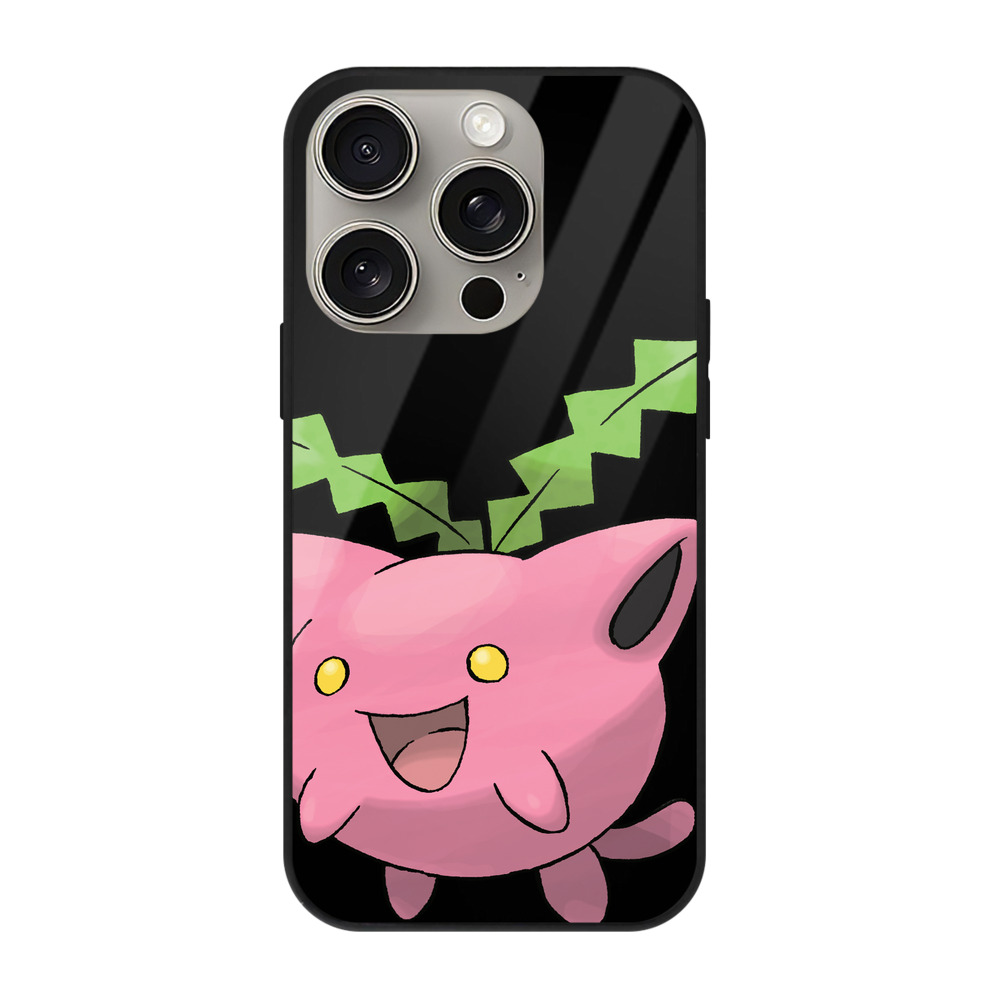 （画像用） ポケットモンスター Pokémon 【iPhone15Pro対応】スマホケース 耐衝撃＆黄変防止 背面ガラス